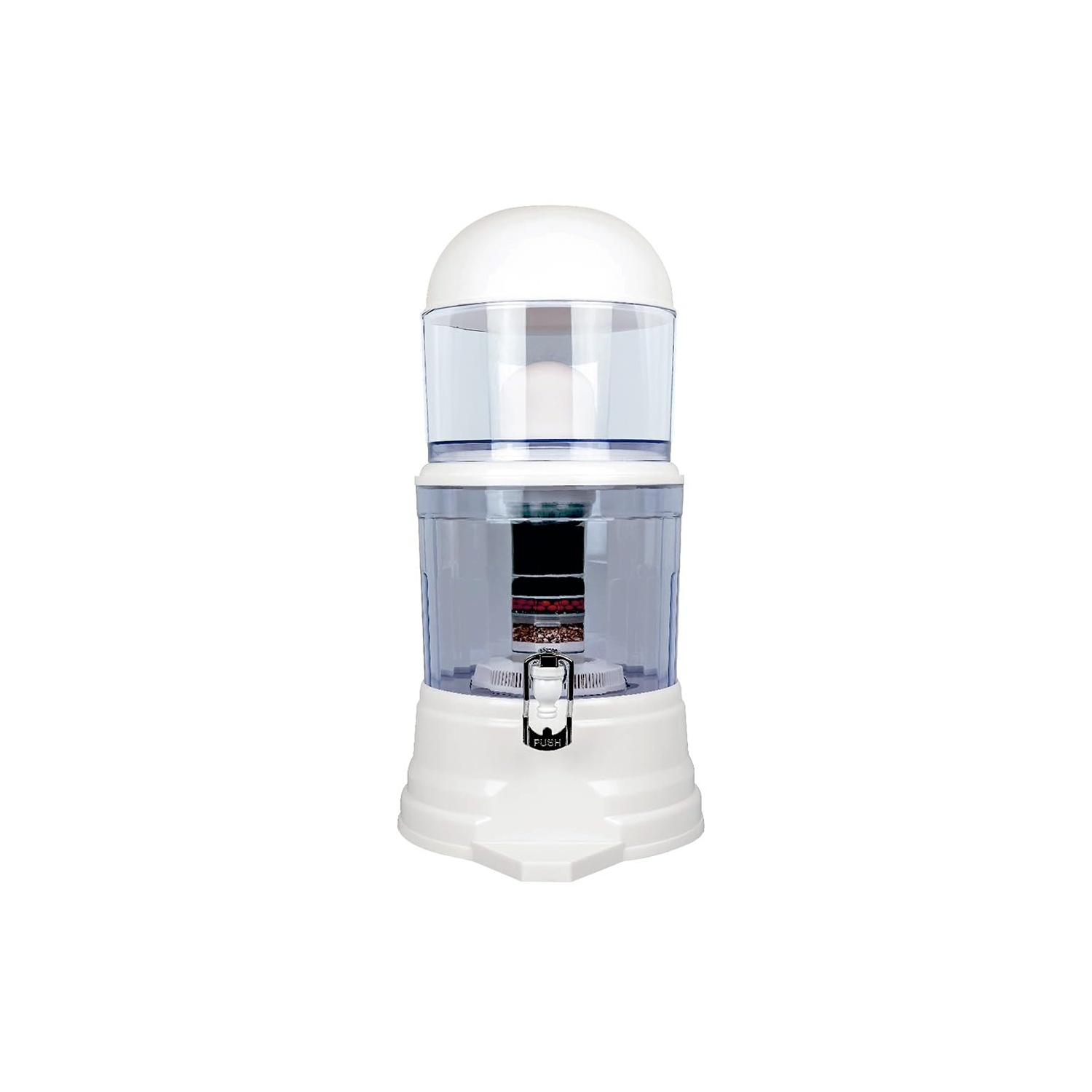 Trendylis 16-Liter Ceramic Gravity Water Purifier Filter - Countertop Mode