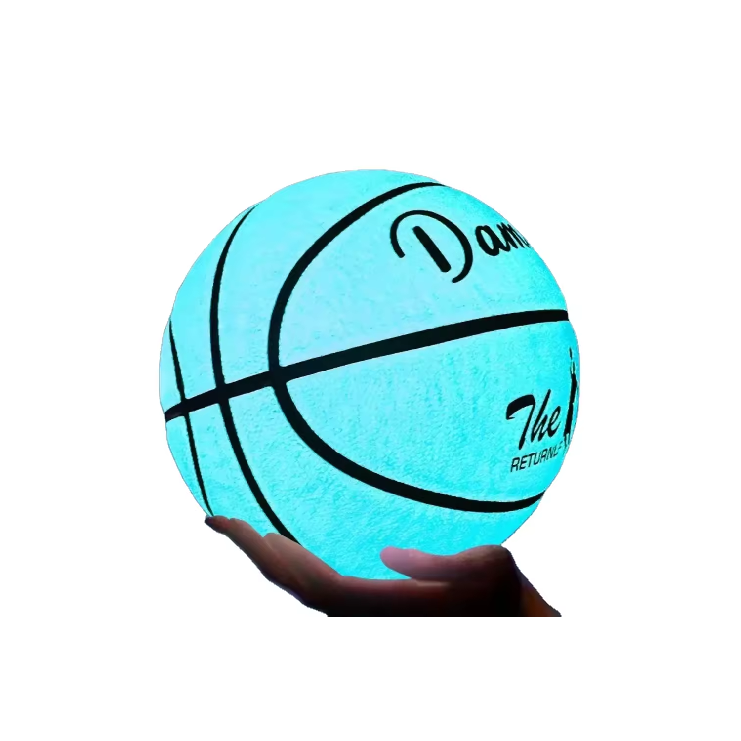 Dameng Luminous Basketball PU Soft Leather Outdoor Wear-resistant And Non-slip