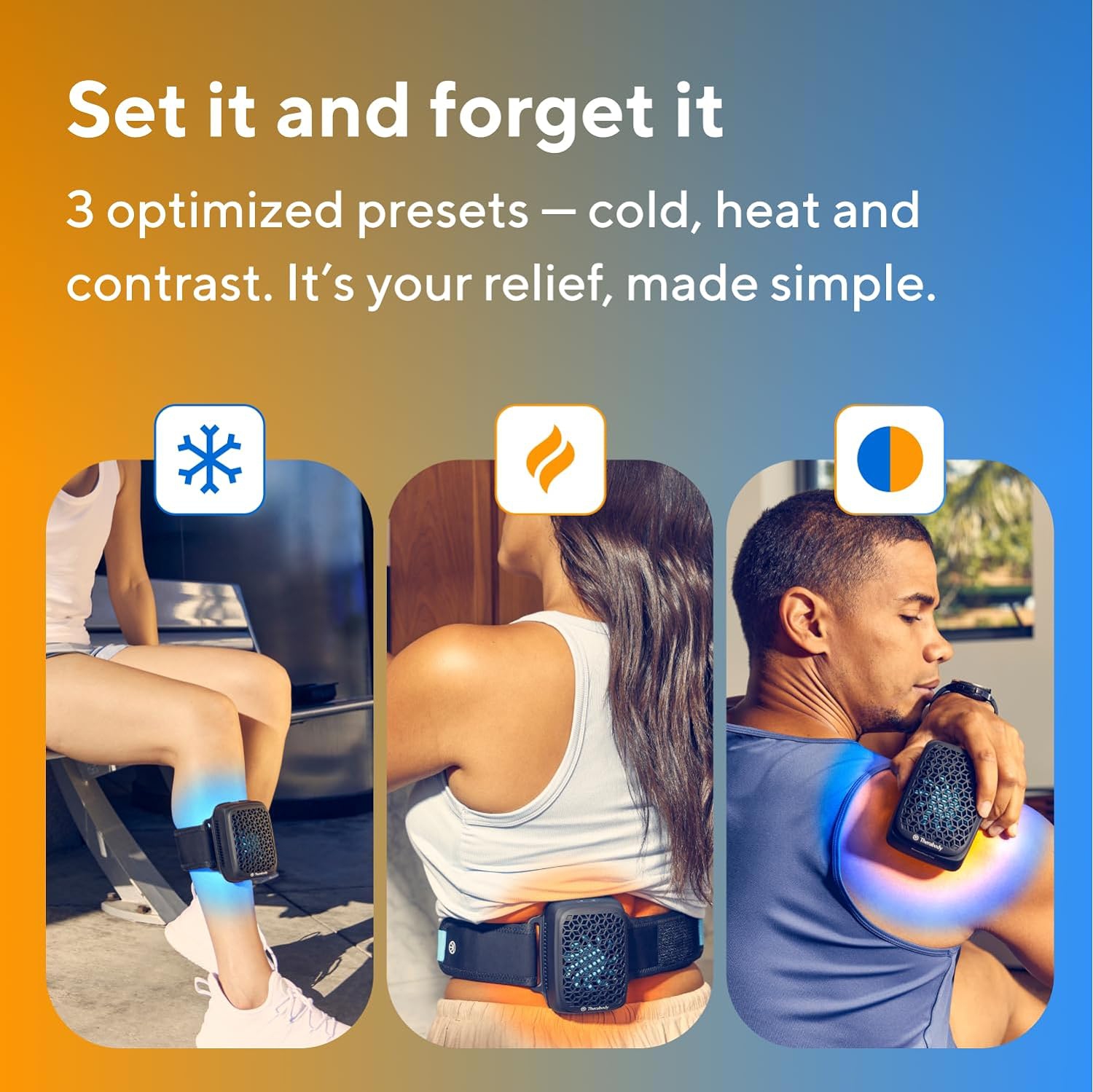 Therabody RecoveryTherm Cube Hot & Cold Therapy Device- Open Box