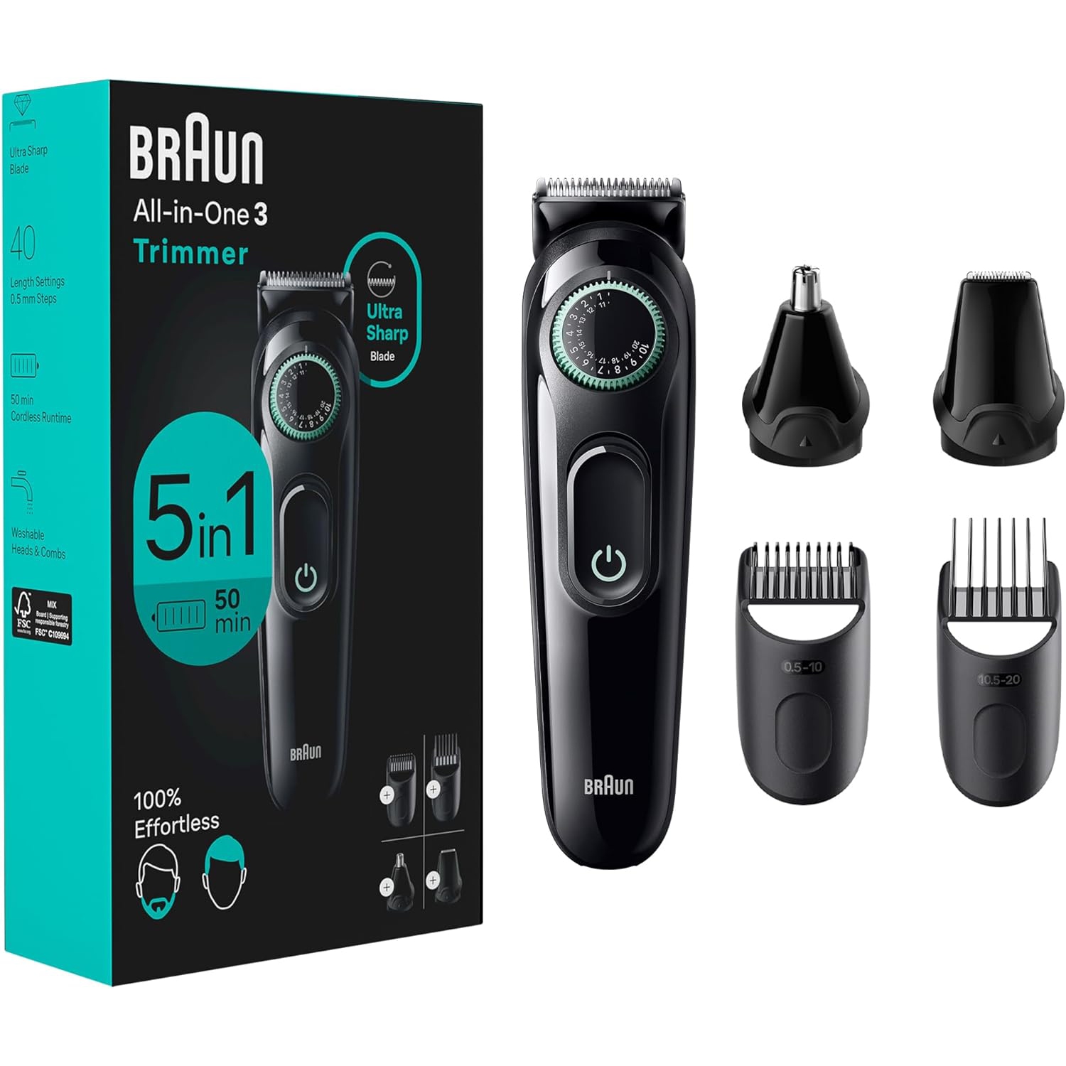 BRAUN Ultra Sharp Blade All-in-One Style Kit Series 3
