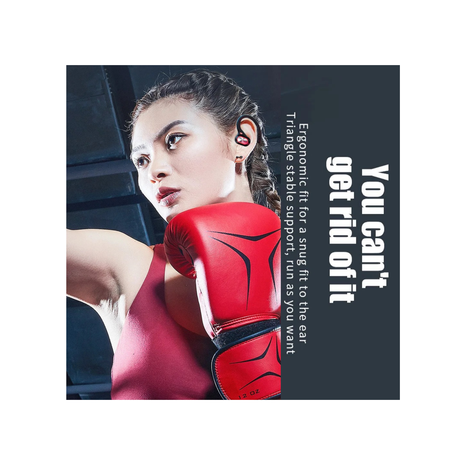 Écouteurs boutons sans fil S730 TUTT Écouteurs boutons Bluetooth V5.0 à micro intégré Écouteurs boutons stéréo sans fil avec étui de chargement