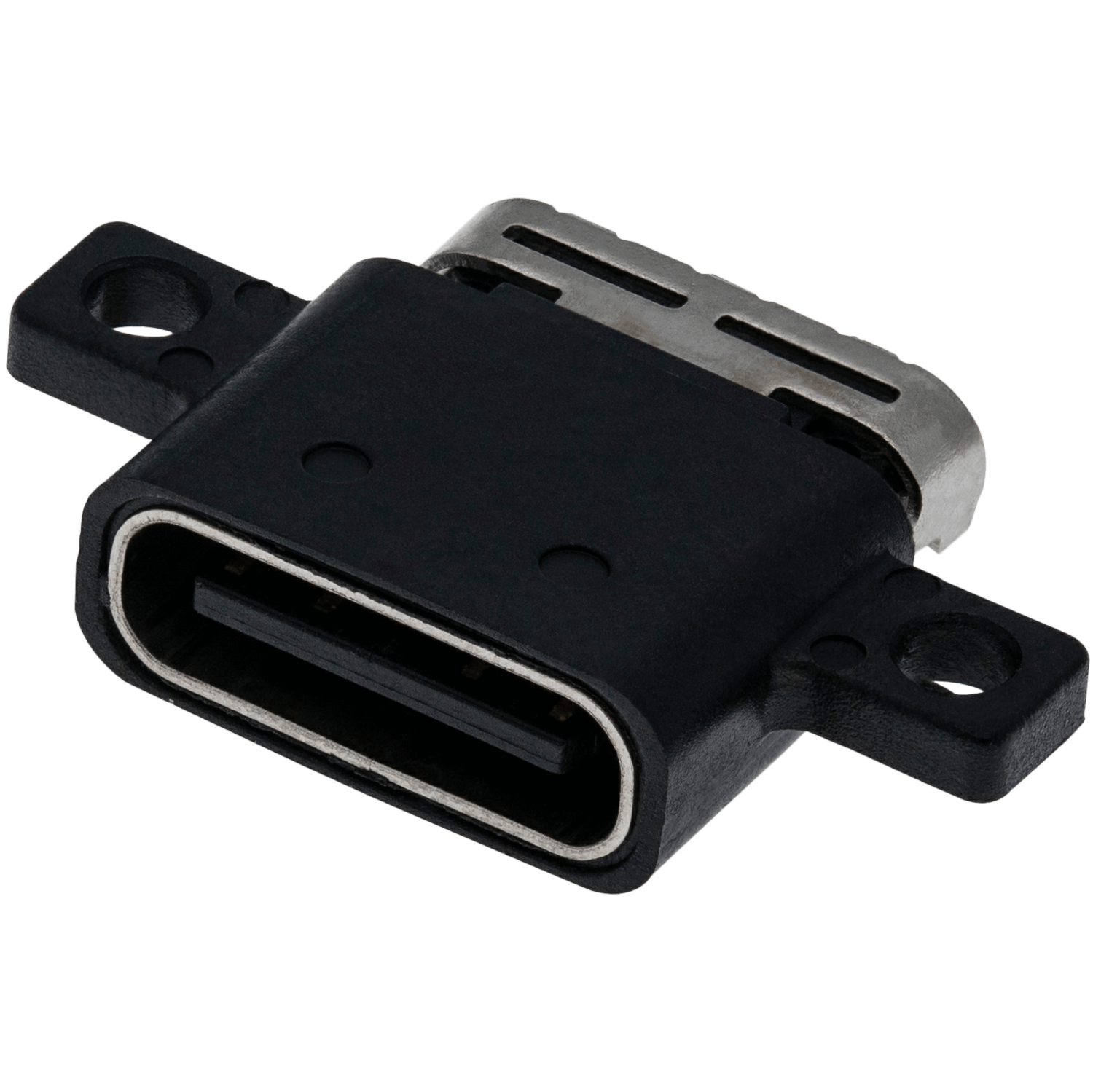 Replacement Charging port soldering required - 24 Pin - Type C - 2 Anchor Points