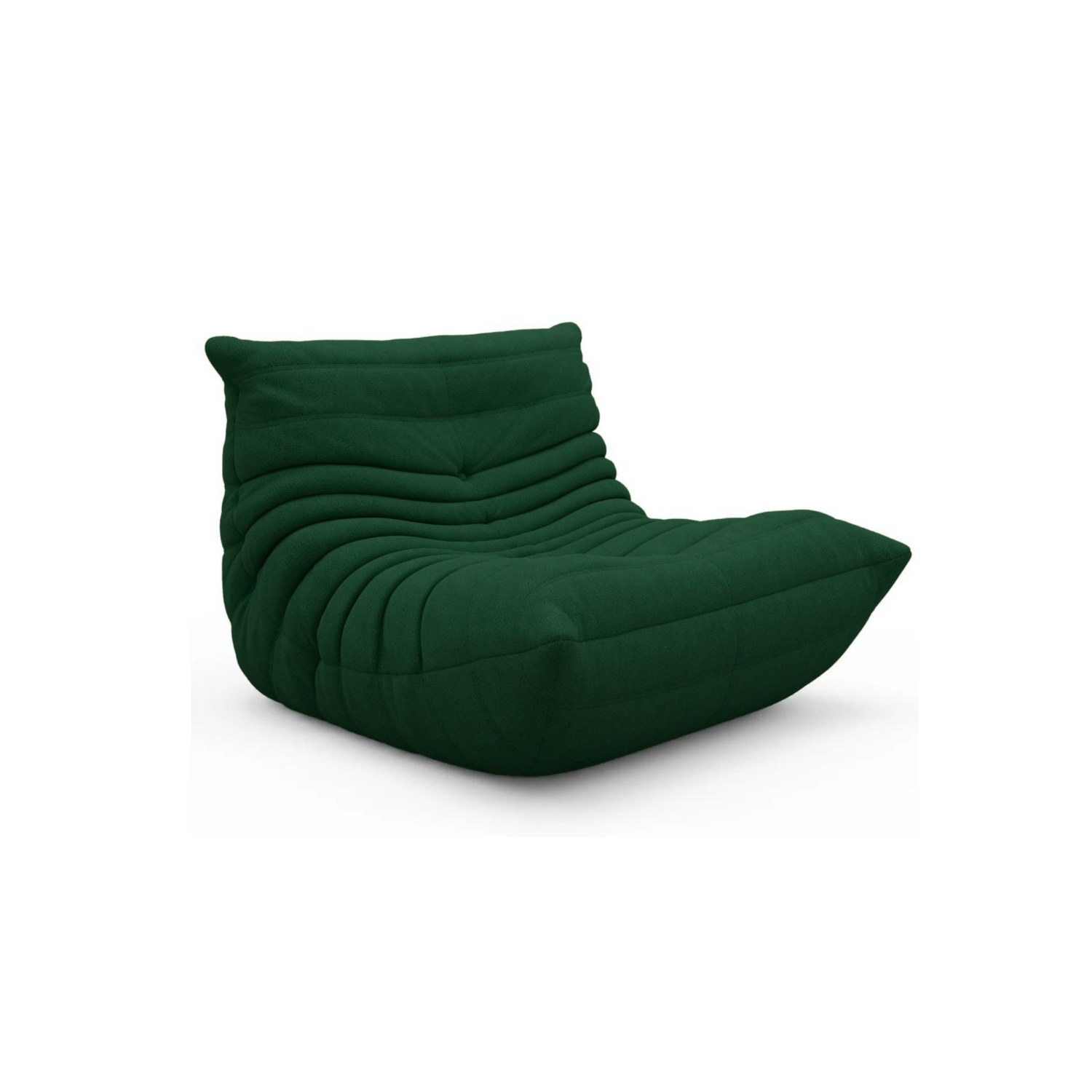 LivinVeluris Bean Bag Chair & Lounger Sofa - Dark Green