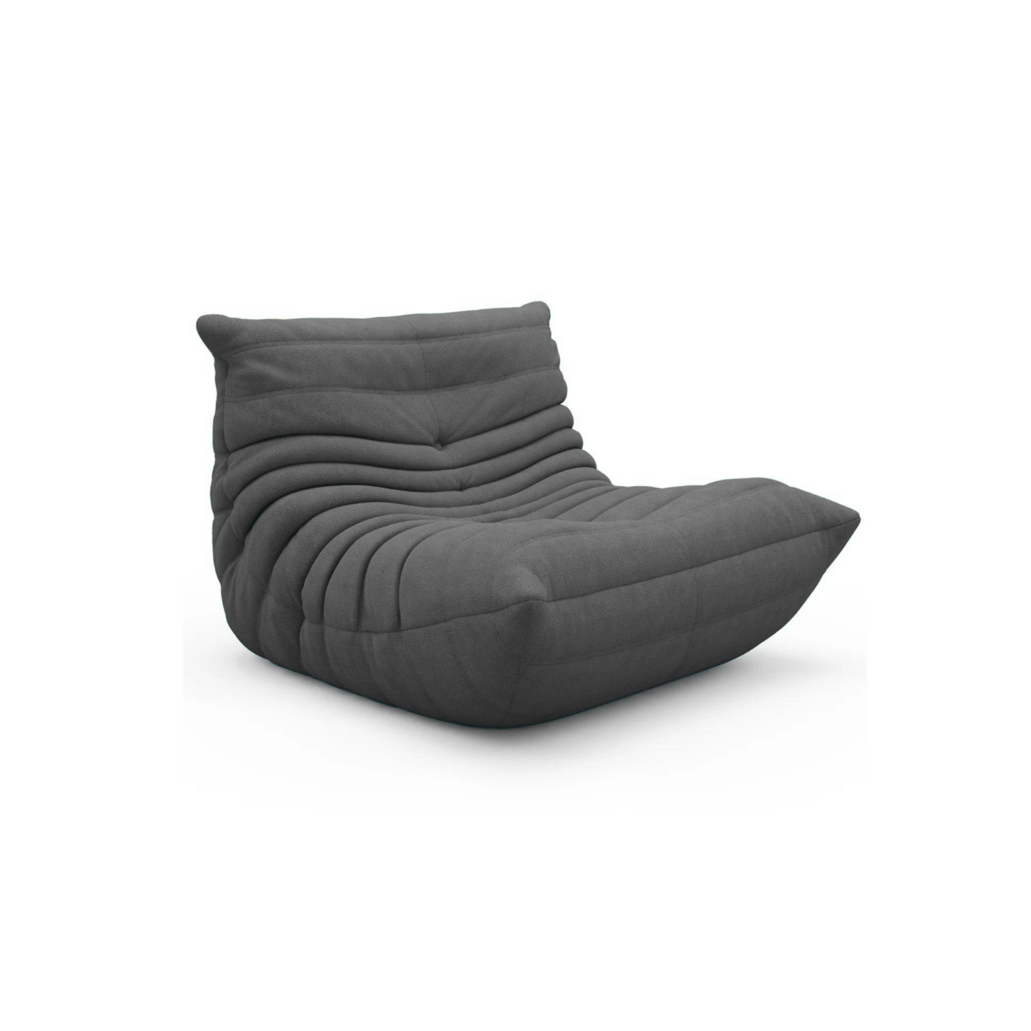 LivinVeluris Bean Bag Chair & Lounger Sofa - Dark Gray