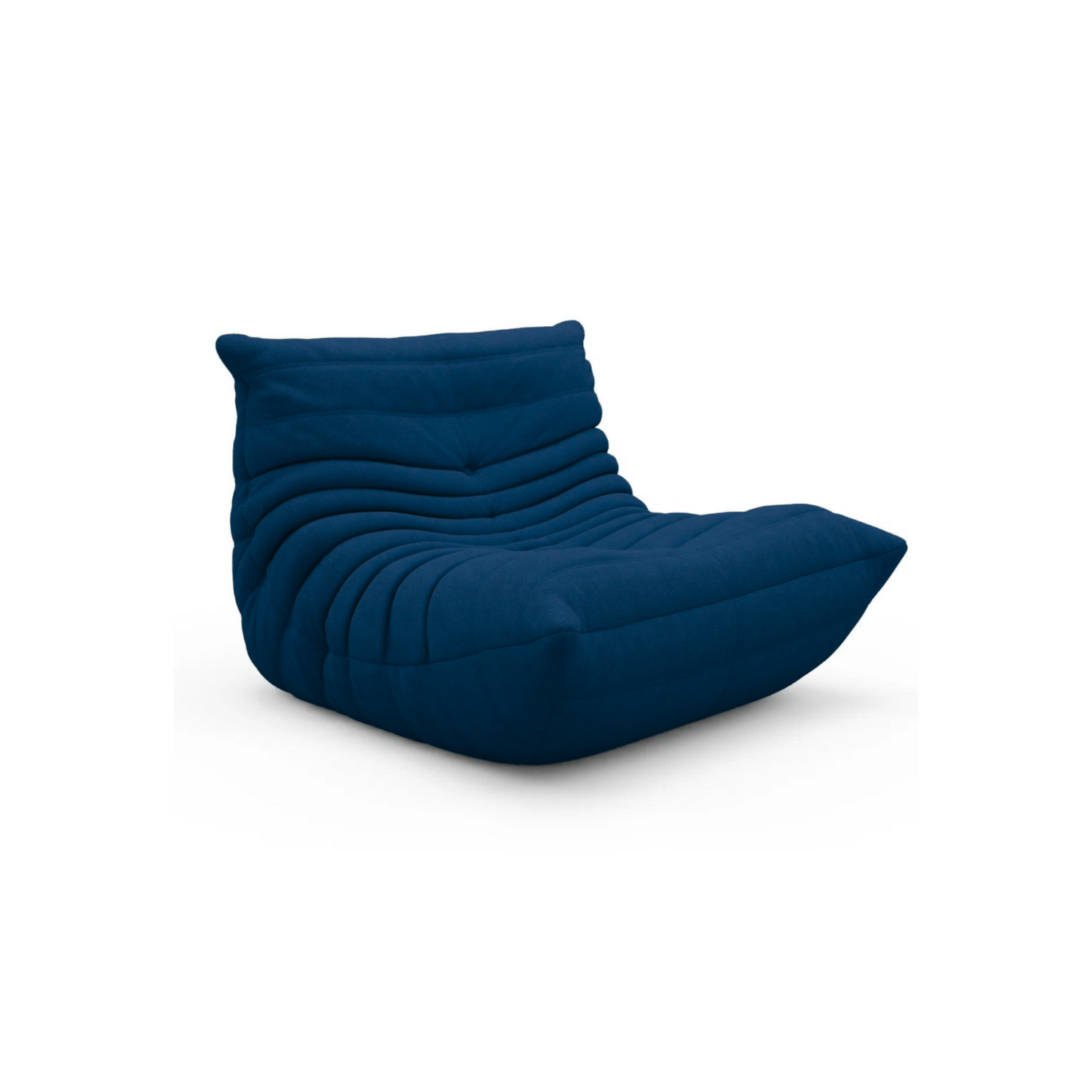 LivinVeluris Bean Bag Chair & Lounger Sofa - Navy Blue