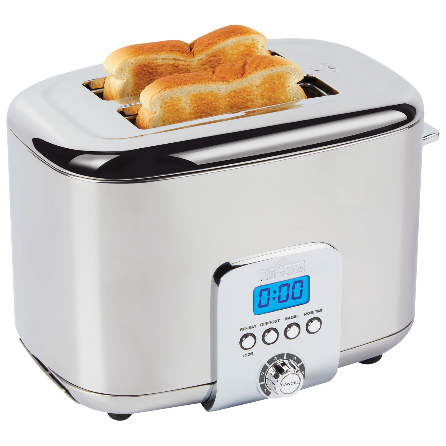 All-Clad Toaster - 2-Slice - Silver