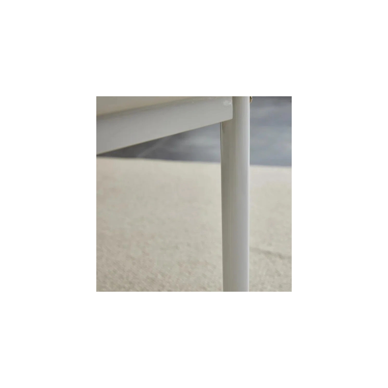 LivinVeluris Upholstery Faux Leather Modern Dining Room Chairs Set of 4 - White