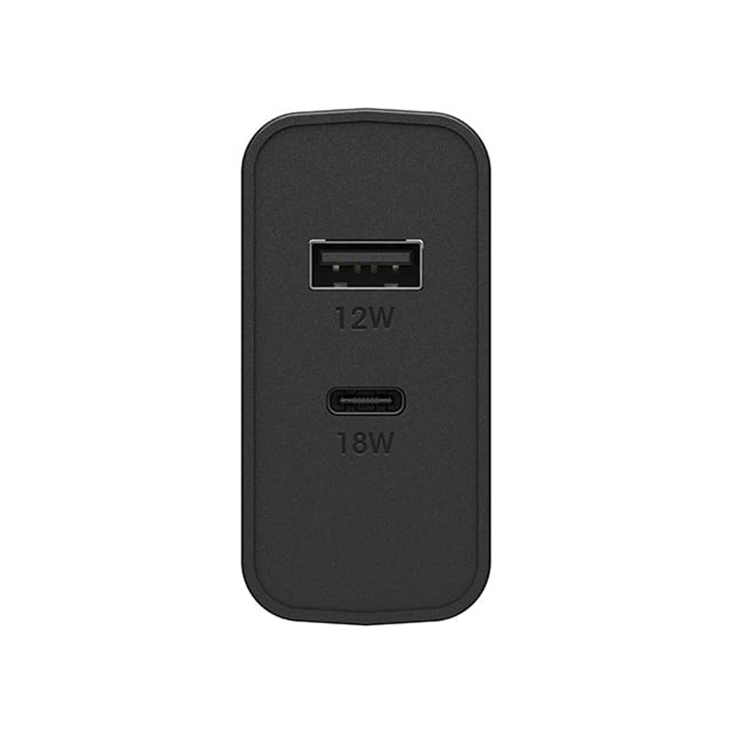 Chargeur mural double à chargement rapide PD d'OtterBox USB-C 30&nbsp;W | Noir
