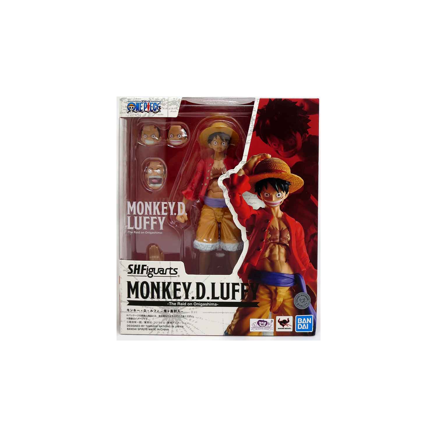 One Piece The Raid on Onigashima 6 Inch Action Figure S.H. Figuarts - Monkey D. Luffy