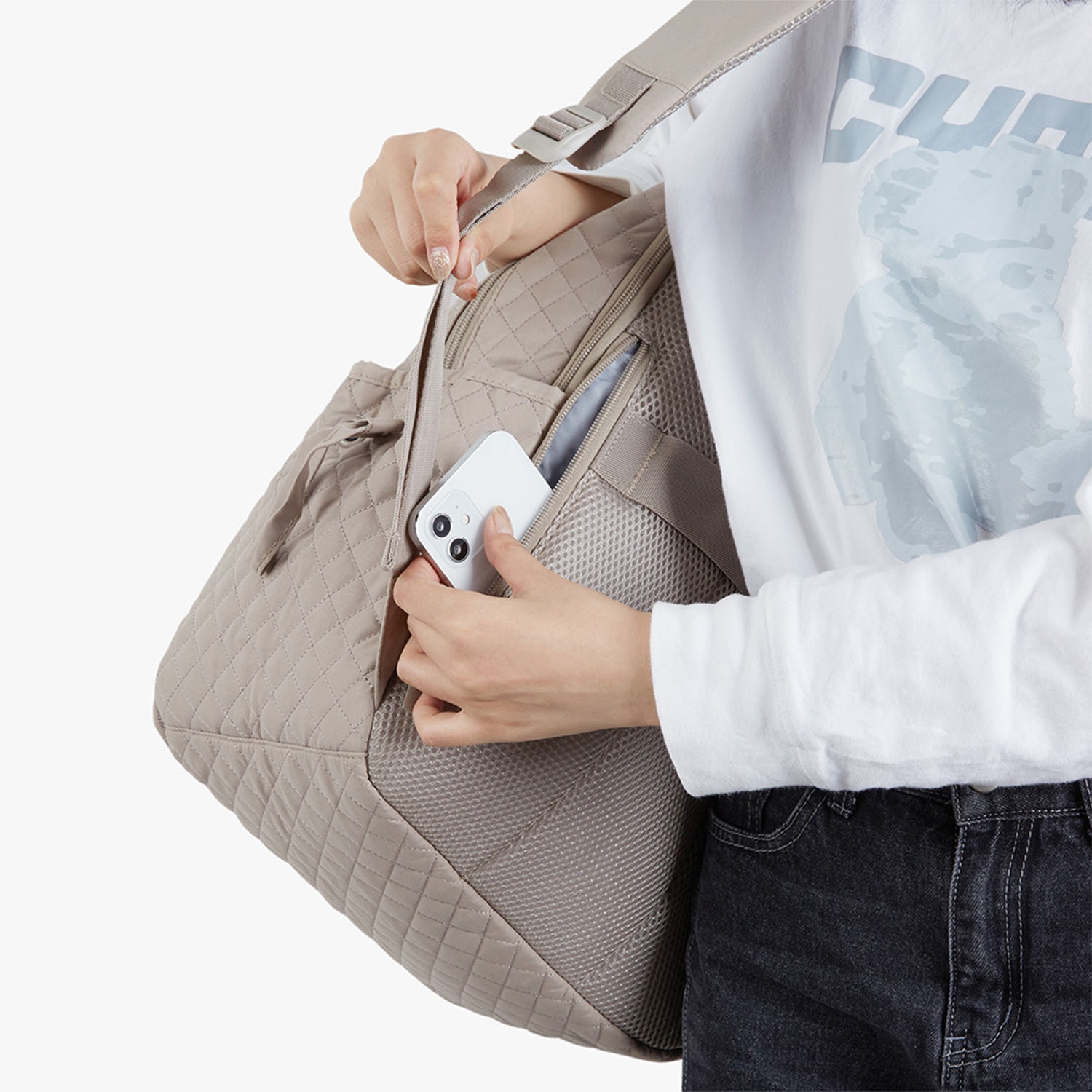 Bagsmart The Wanderland Bonchemin 15.6 Inch Campus Backpack Solid Grey