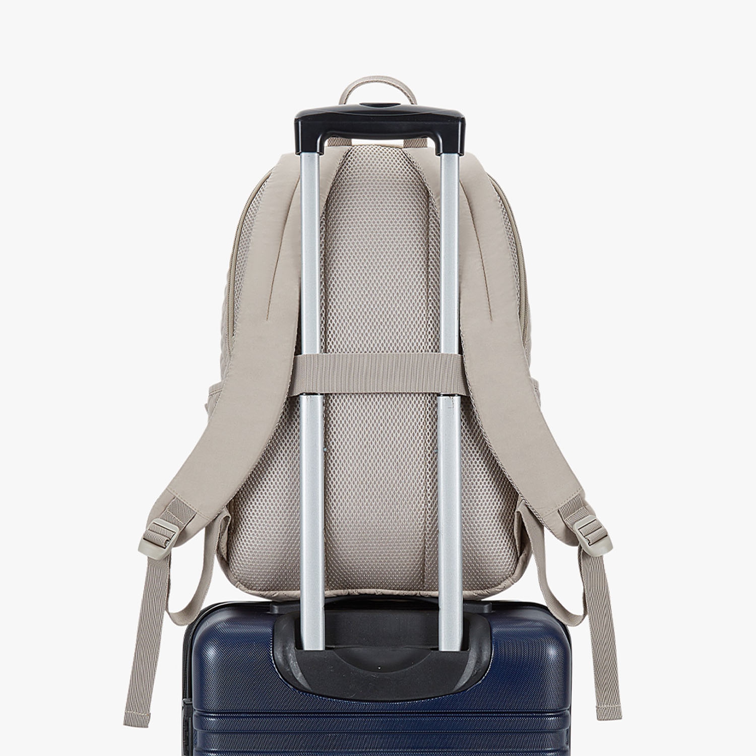 Bagsmart The Wanderland Bonchemin 15.6 Inch Campus Backpack Solid Grey