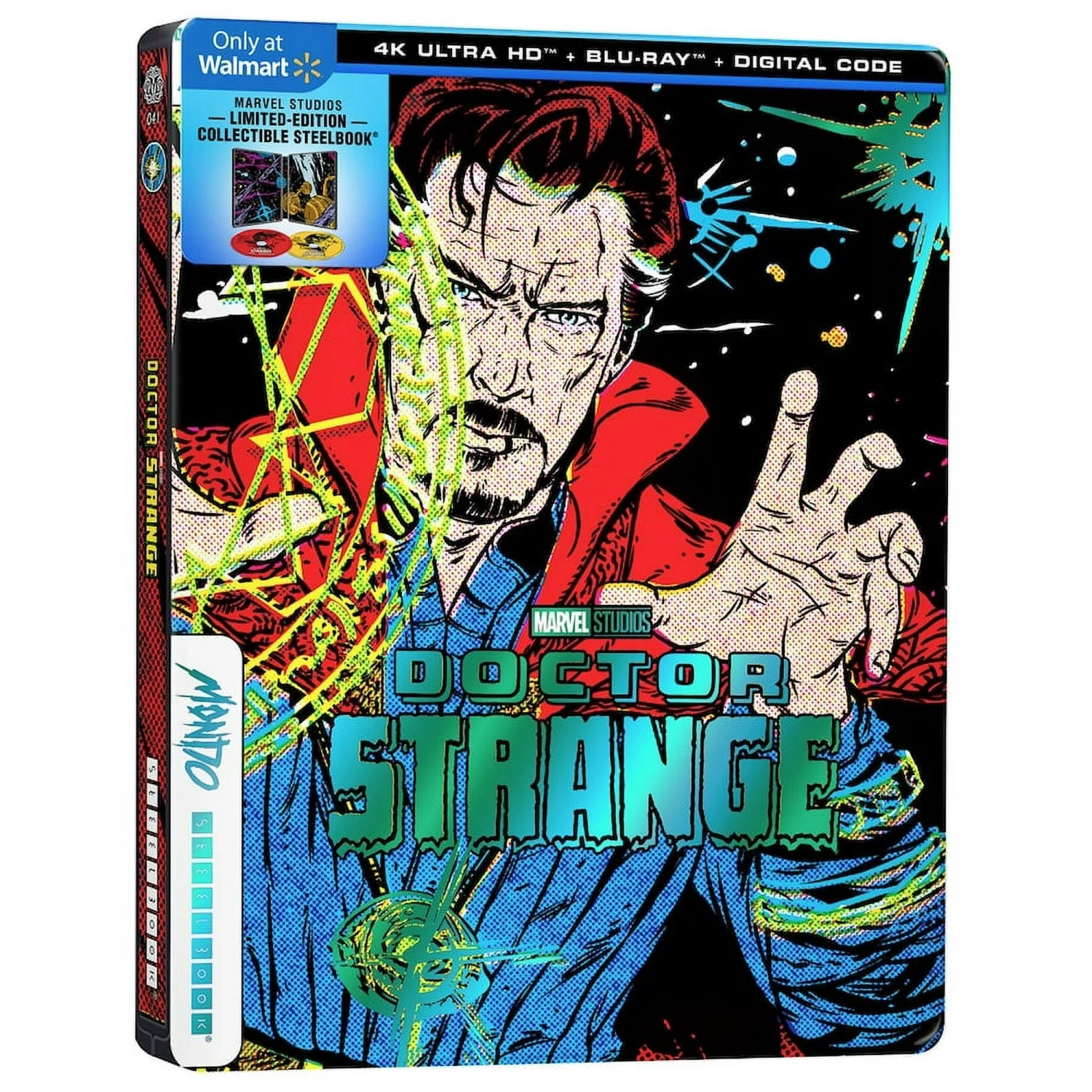 Doctor Strange Exclusive Mondo Steelbook [4K Ultra HD + Blu-ray + Digital Code]