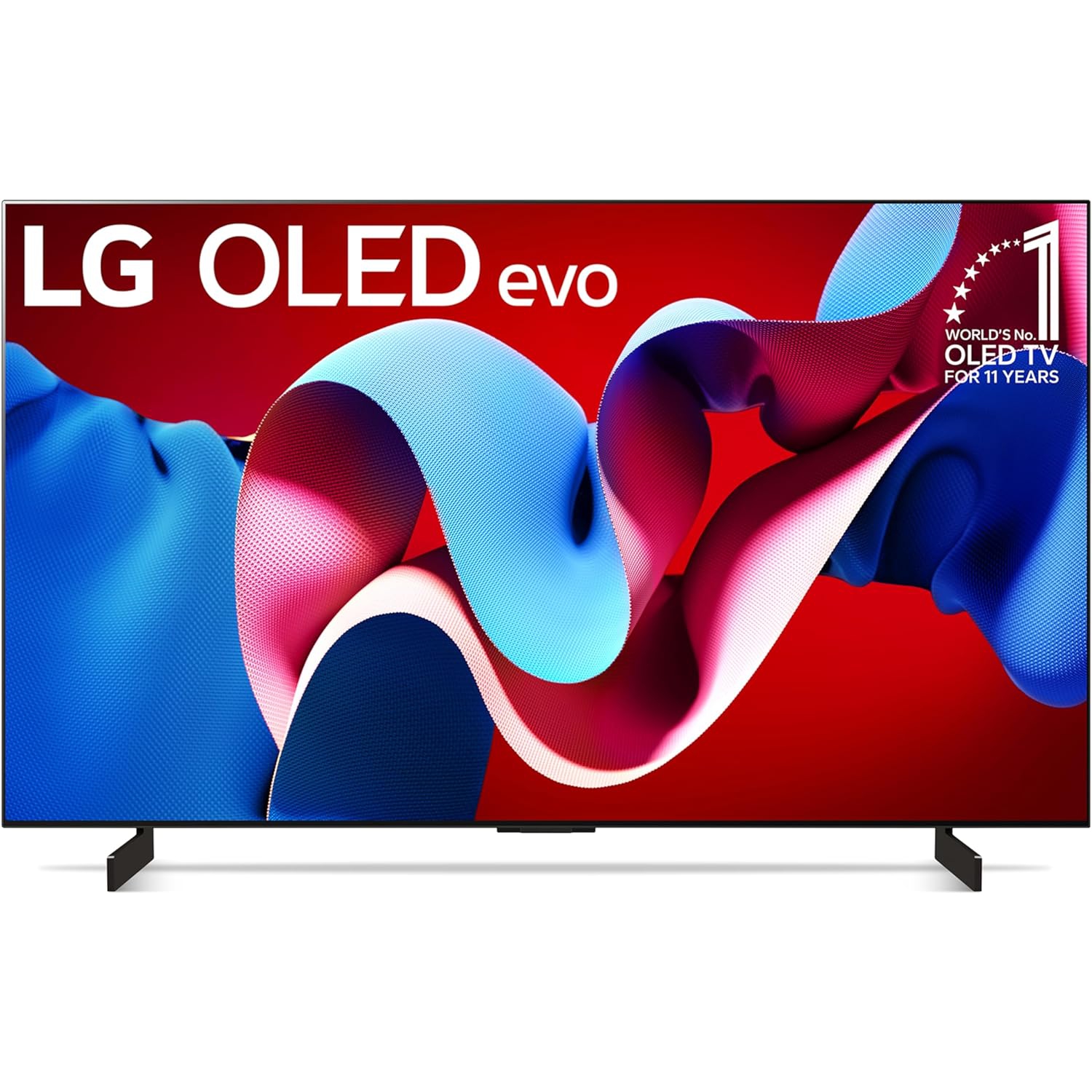 LG 42-Inch C4 OLED evo 4K Smart TV - α9 AI Processor 4K, Alexa Built-in, 144Hz Refresh Rate, HDMI 2.1 - (OLED42C4PUA) Open Box (10/10 Condition)