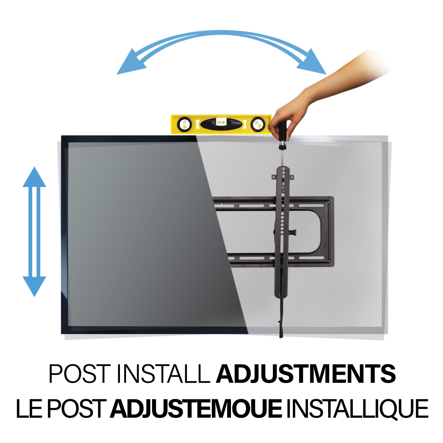 Support mural inclinable d'extérieur de Sanus pour téléviseur de 37 à 95 po
