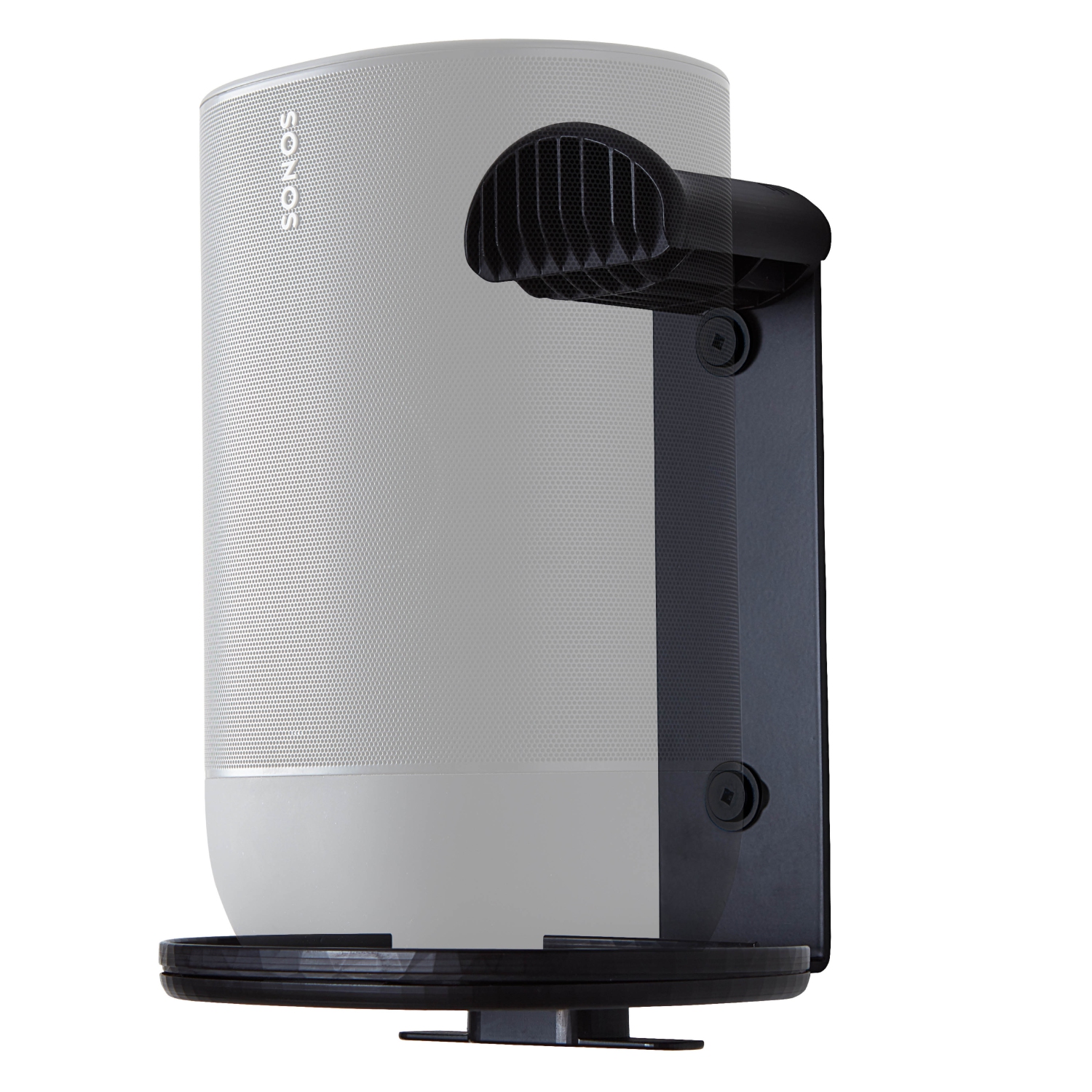 Support mural intérieur/extérieur de Sanus pour haut-parleurs Move de Sonos - Noir