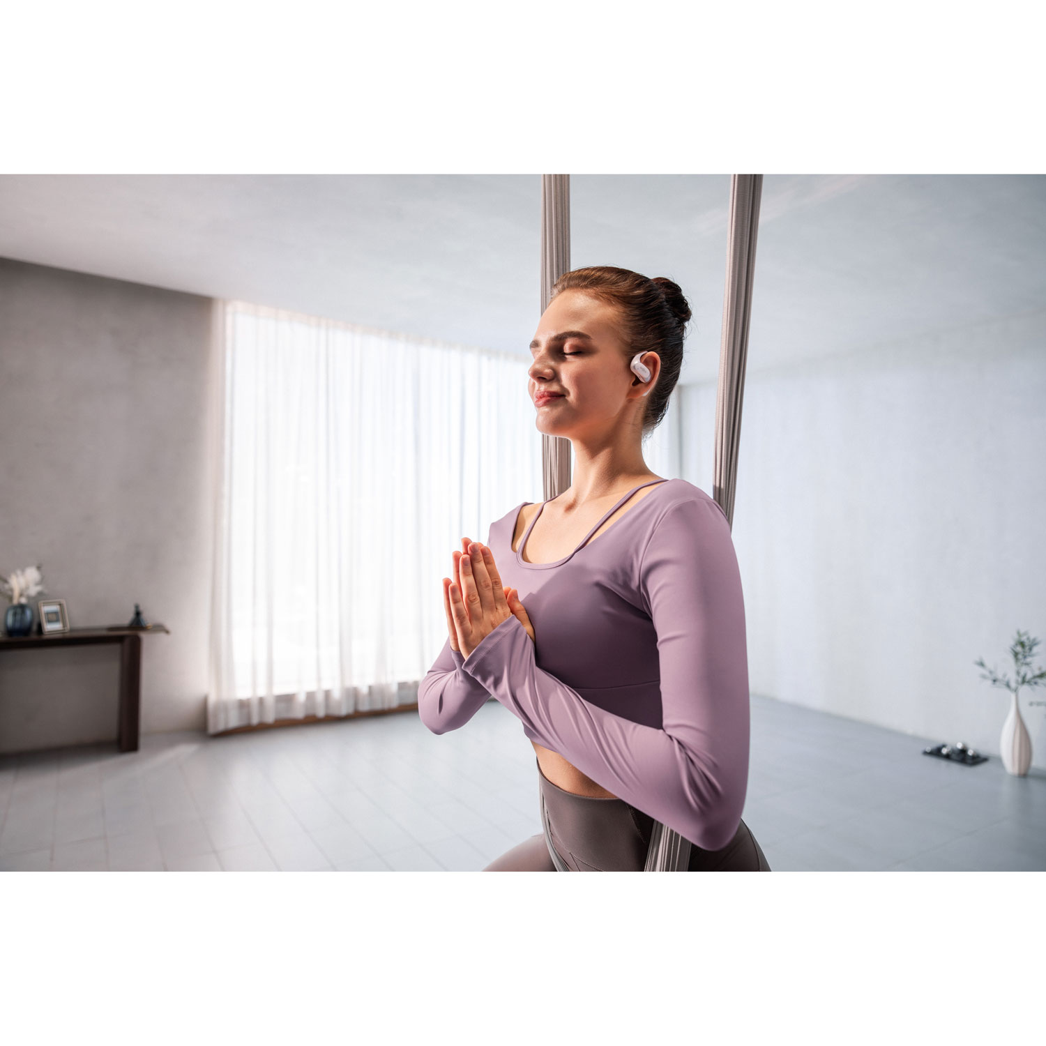 Shokz OpenFit Air Open-Ear True Wireless Earbuds - White