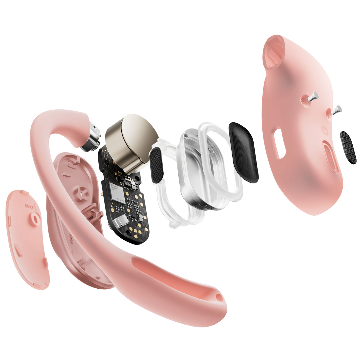 Shokz OpenFit Air Open-Ear True Wireless Earbuds - Pink
