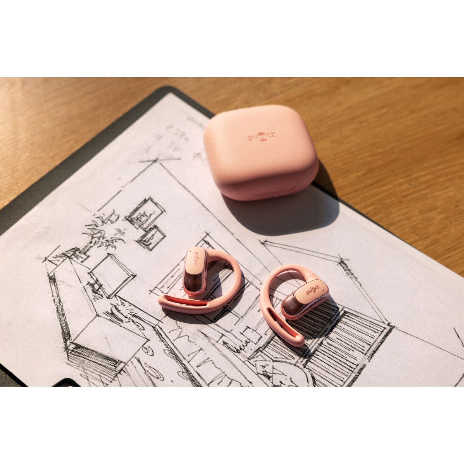 Shokz OpenFit Air Open-Ear True Wireless Earbuds - Pink
