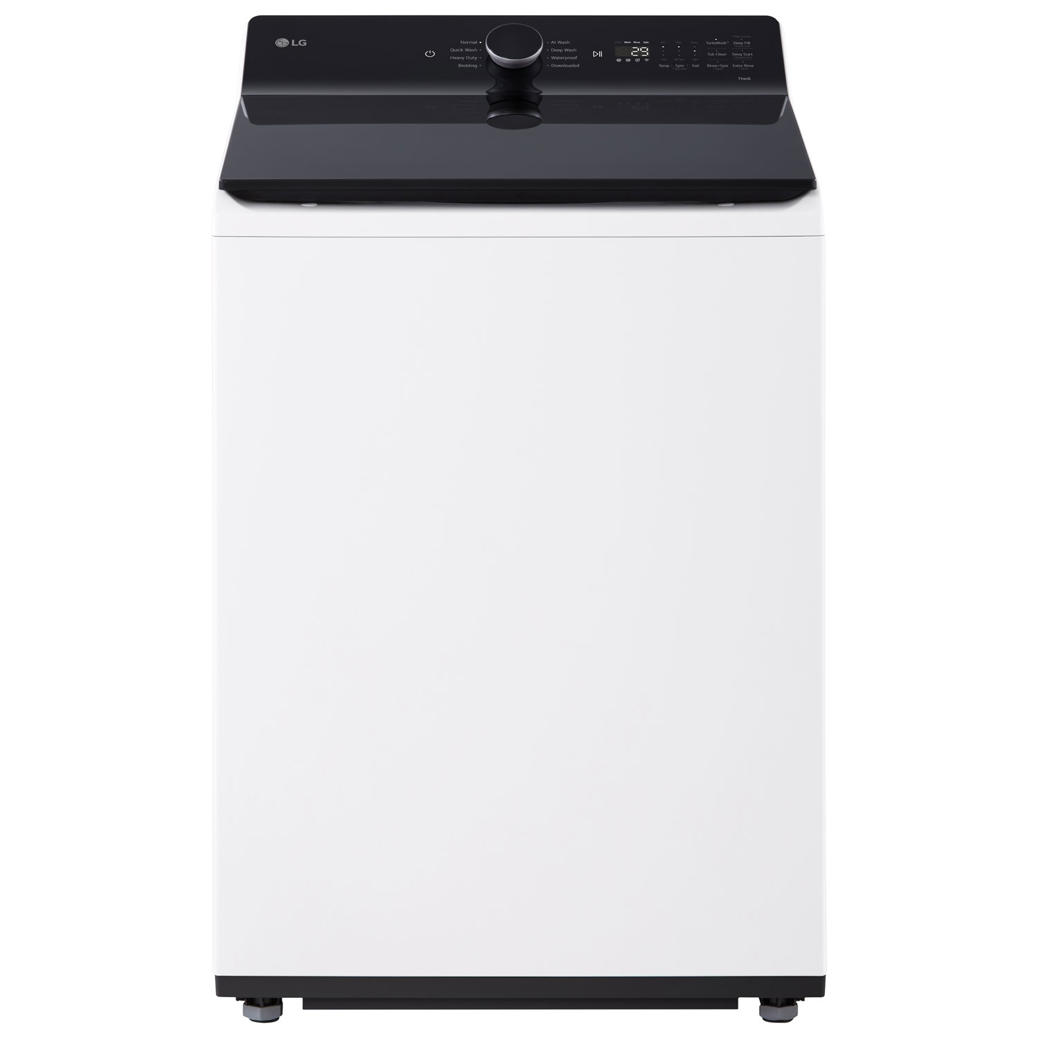 LG 6.3 Cu. Ft. High Efficiency Top Load Impeller Washer - Alpine White