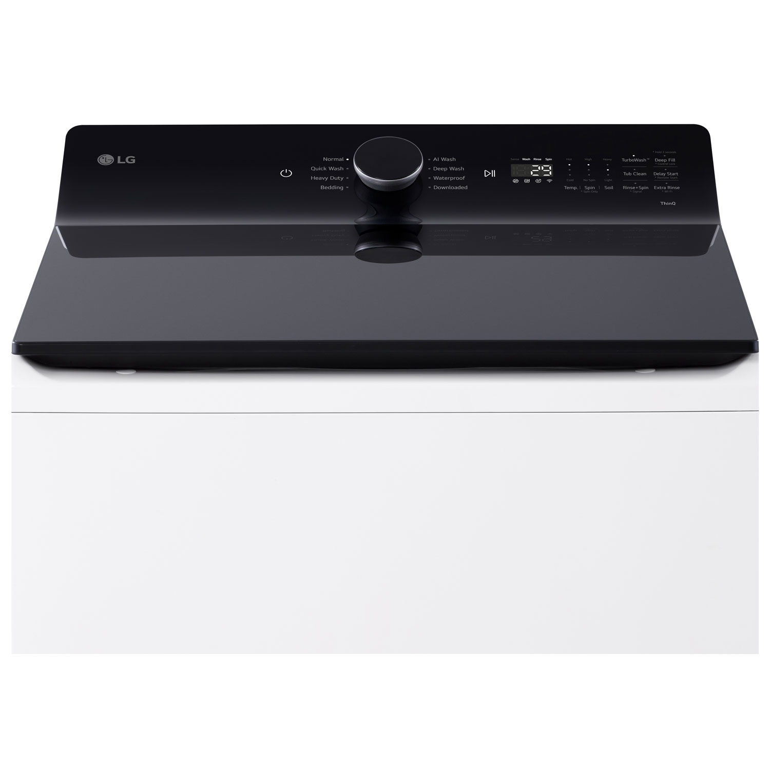 LG 6.3 Cu. Ft. High Efficiency Top Load Impeller Washer - Alpine White