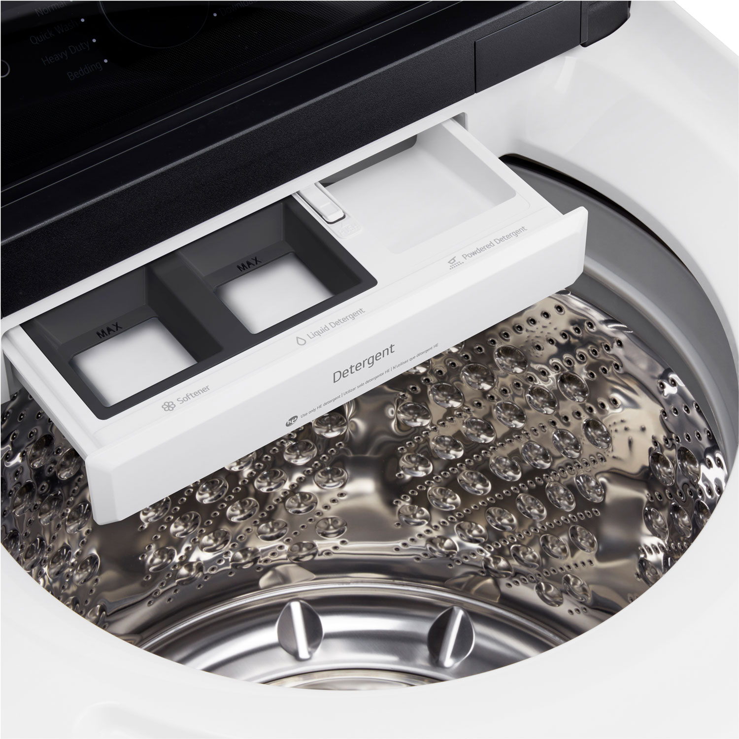 LG 6.3 Cu. Ft. High Efficiency Top Load Impeller Washer - Alpine White