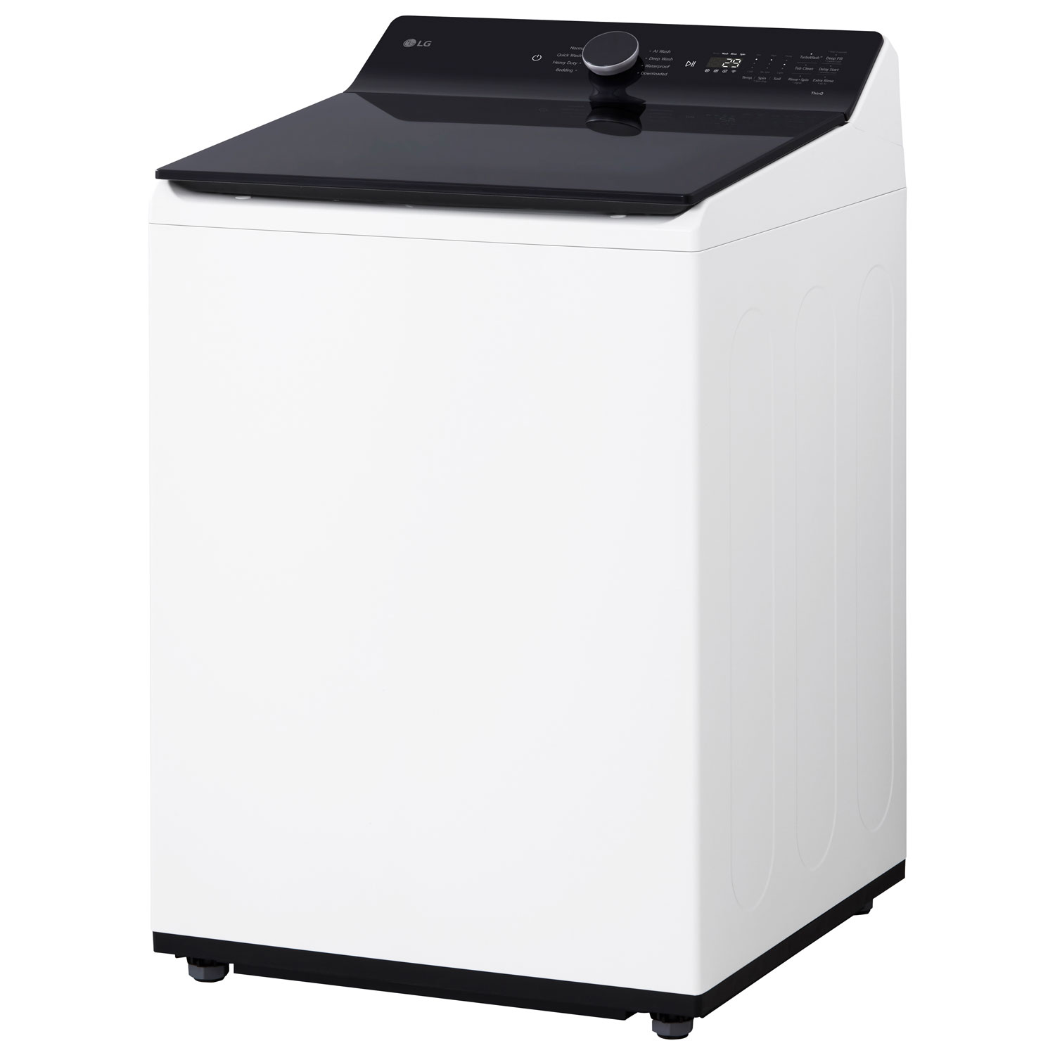 LG 6.3 Cu. Ft. High Efficiency Top Load Impeller Washer - Alpine White