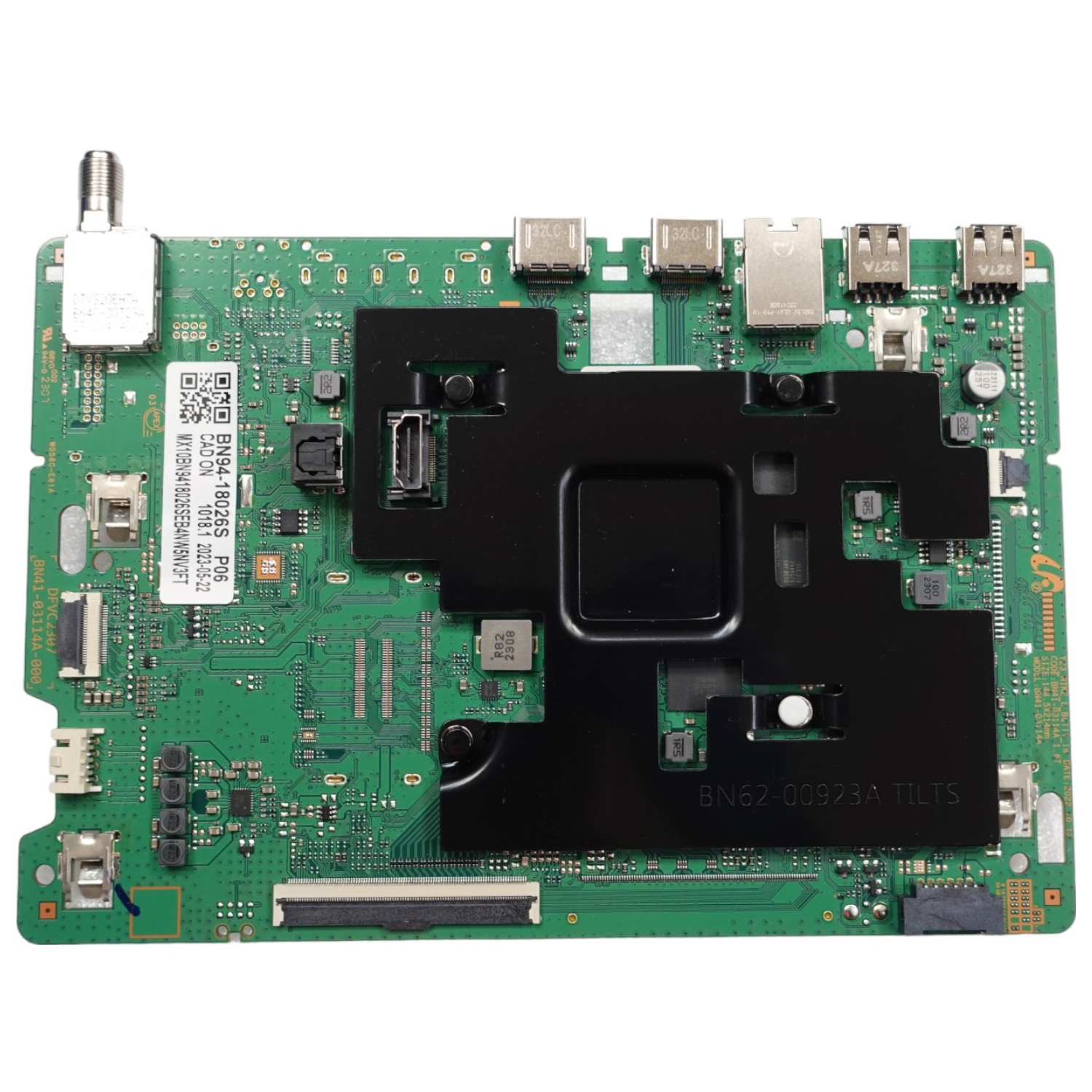 Refurbished (Good) Samsung 75" Q60C QLED 4K UHD Smart TV Main Board P/N: BN94-18026S