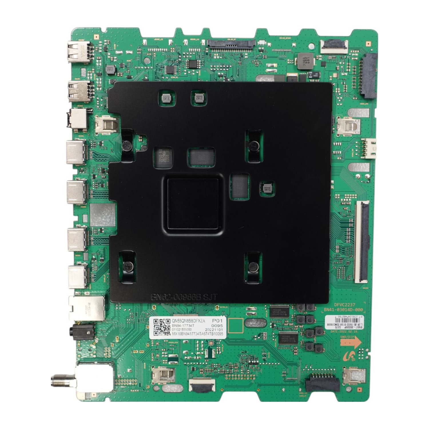 Refurbished (Good) SAMSUNG QN55QN88B 55" 4K HDR NEO QLED Main Board P/N: BN94-17734T