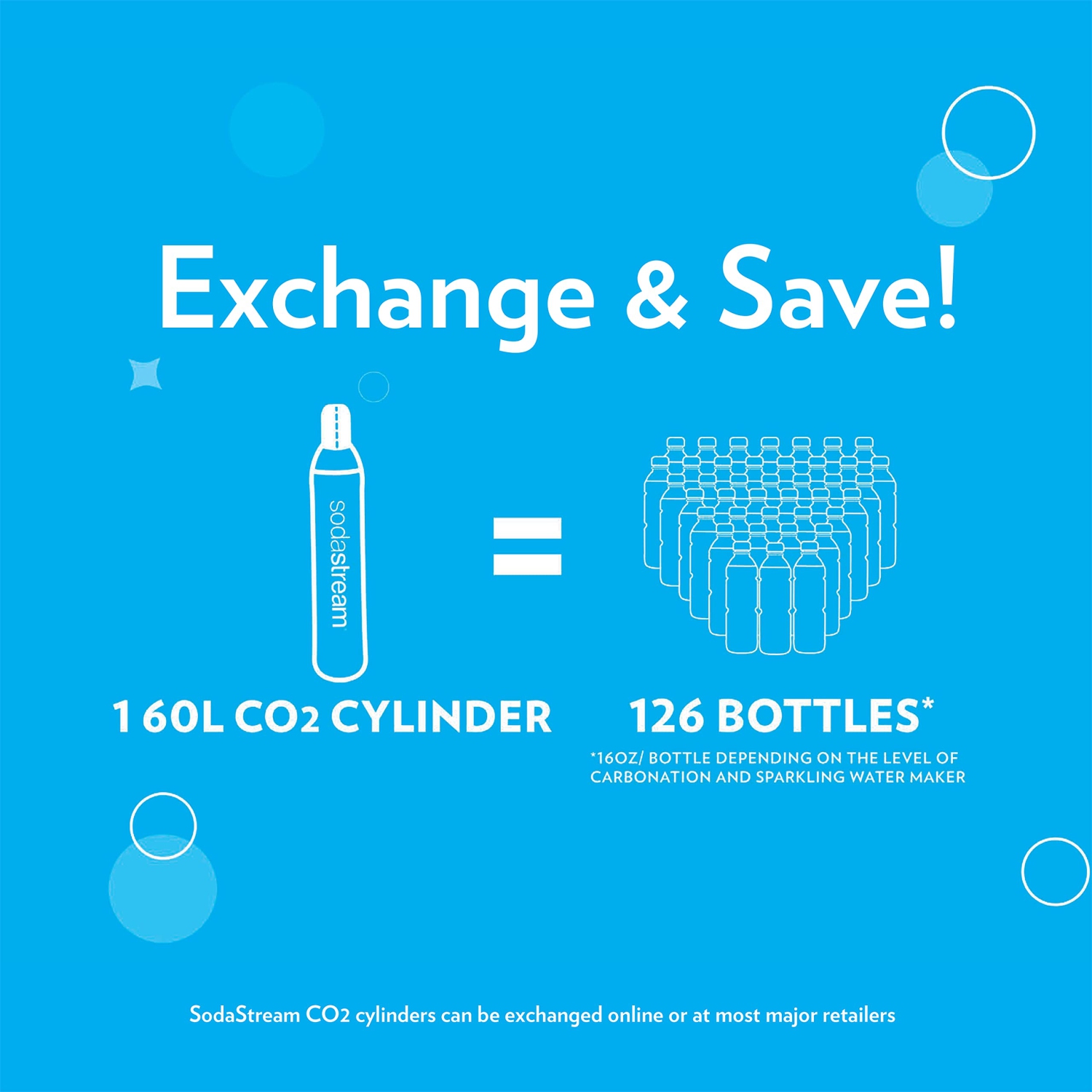 Sodastream Terra Sparkling Water Maker - Misty Blue, Medium