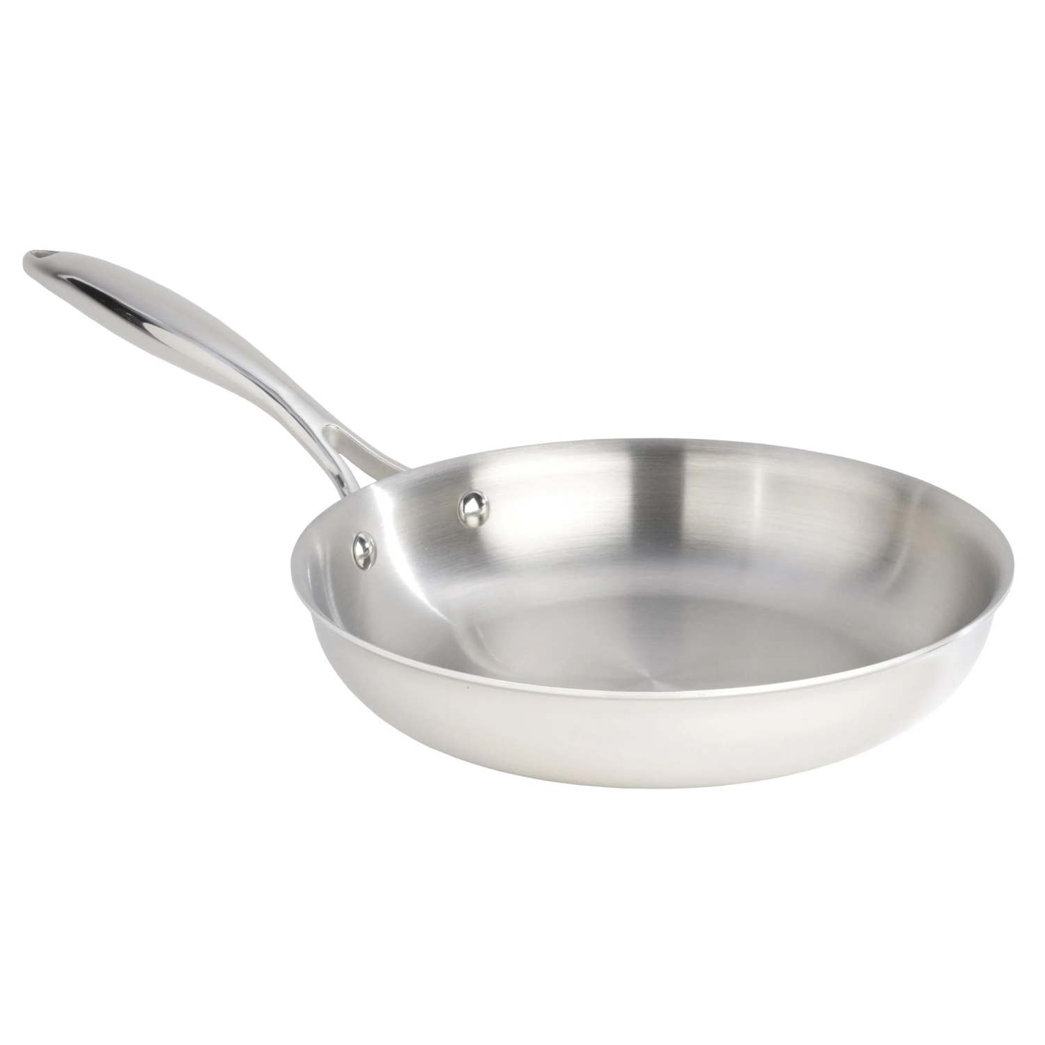 Meyer – poêle à frire en inox. Clad trois couches, surface de cuisson à induction compatible