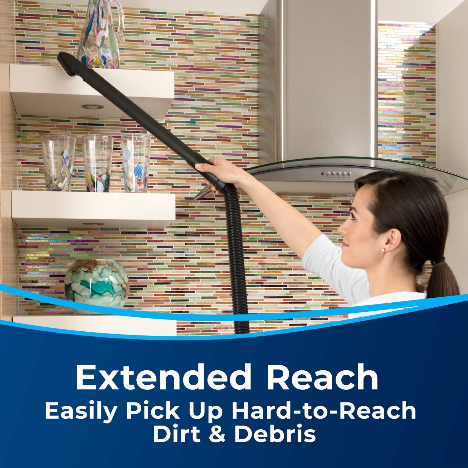 BISSELL - aspirateur vertical - séparation cyclonique avec filtre secondaire intégré à vie , Violet