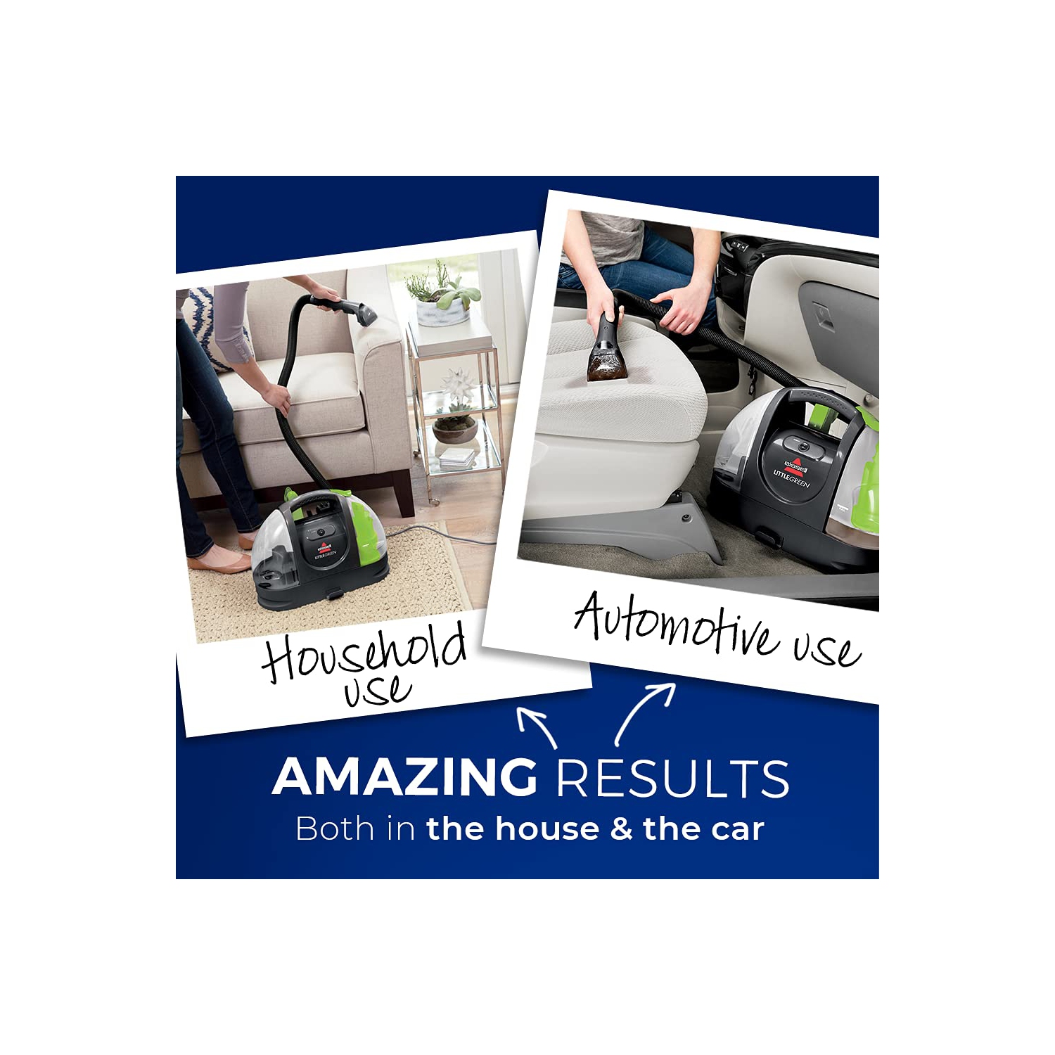 BISSELL - nettoyeur portatif pour tapis - petite machine à tapis et à tissus verts - 48 oz capacité avec brosse à taches | Noir ..