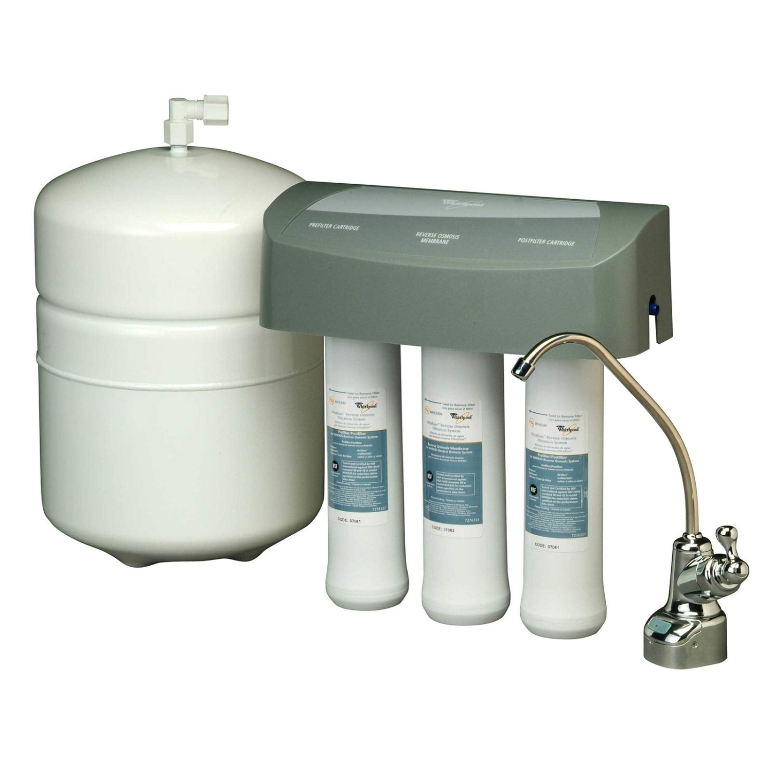 Whirlpool WHEERM Reverse Osmosis Replacement Membrane — Compatible with WHAPSRO, WHAROS5 & WHER25 Filtration Systems