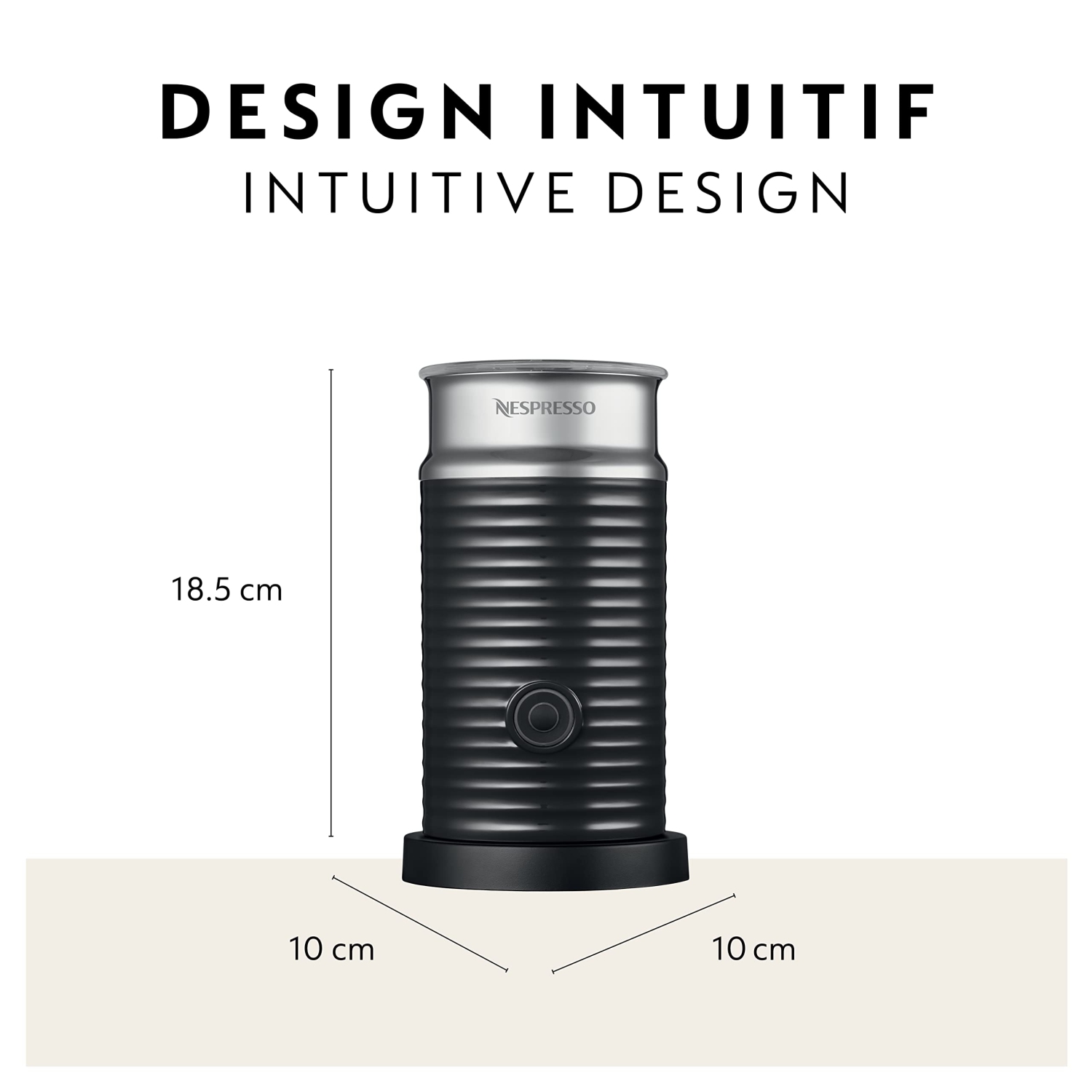 Aeroccino 3194 de Nespresso et mousseur à lait