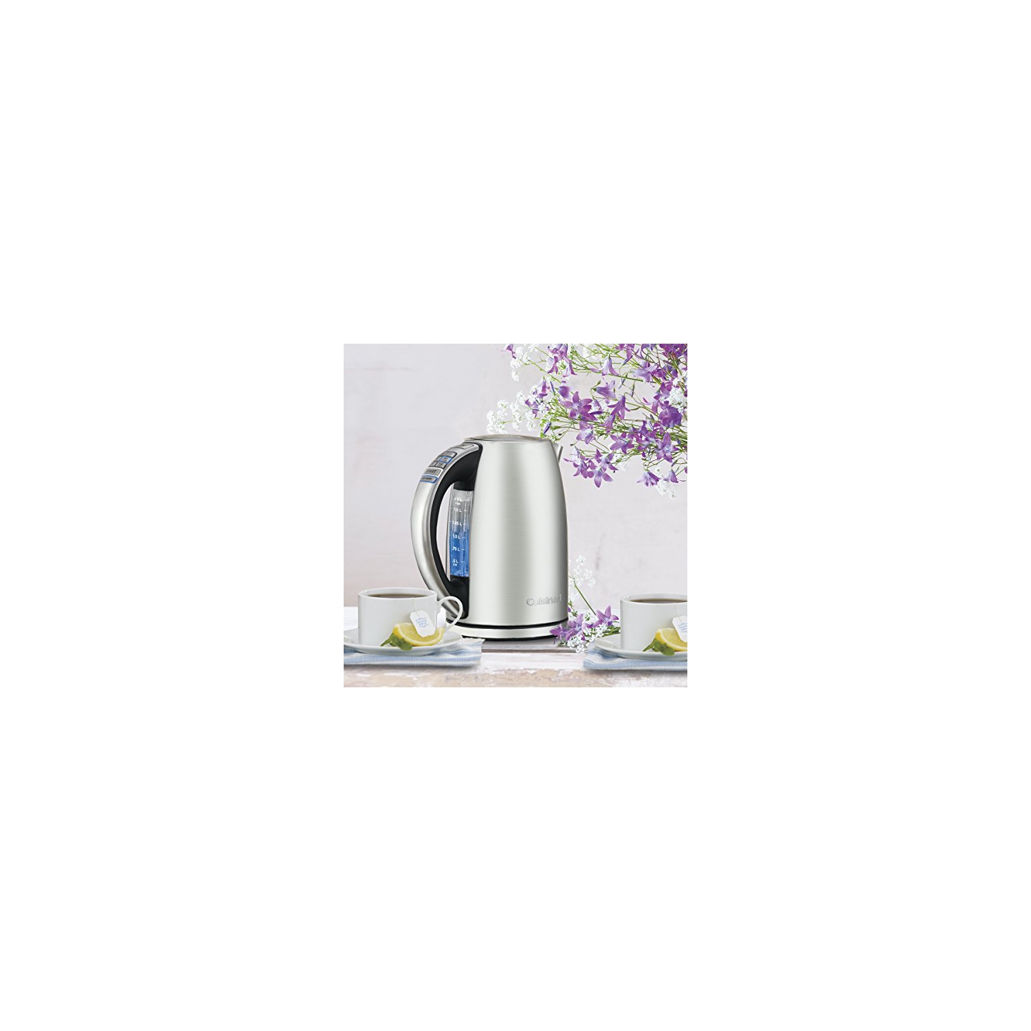 Bouilloire programmable CPK-17C de Cuisinart, argenté, 1,7 pintes, 1500&nbsp;W