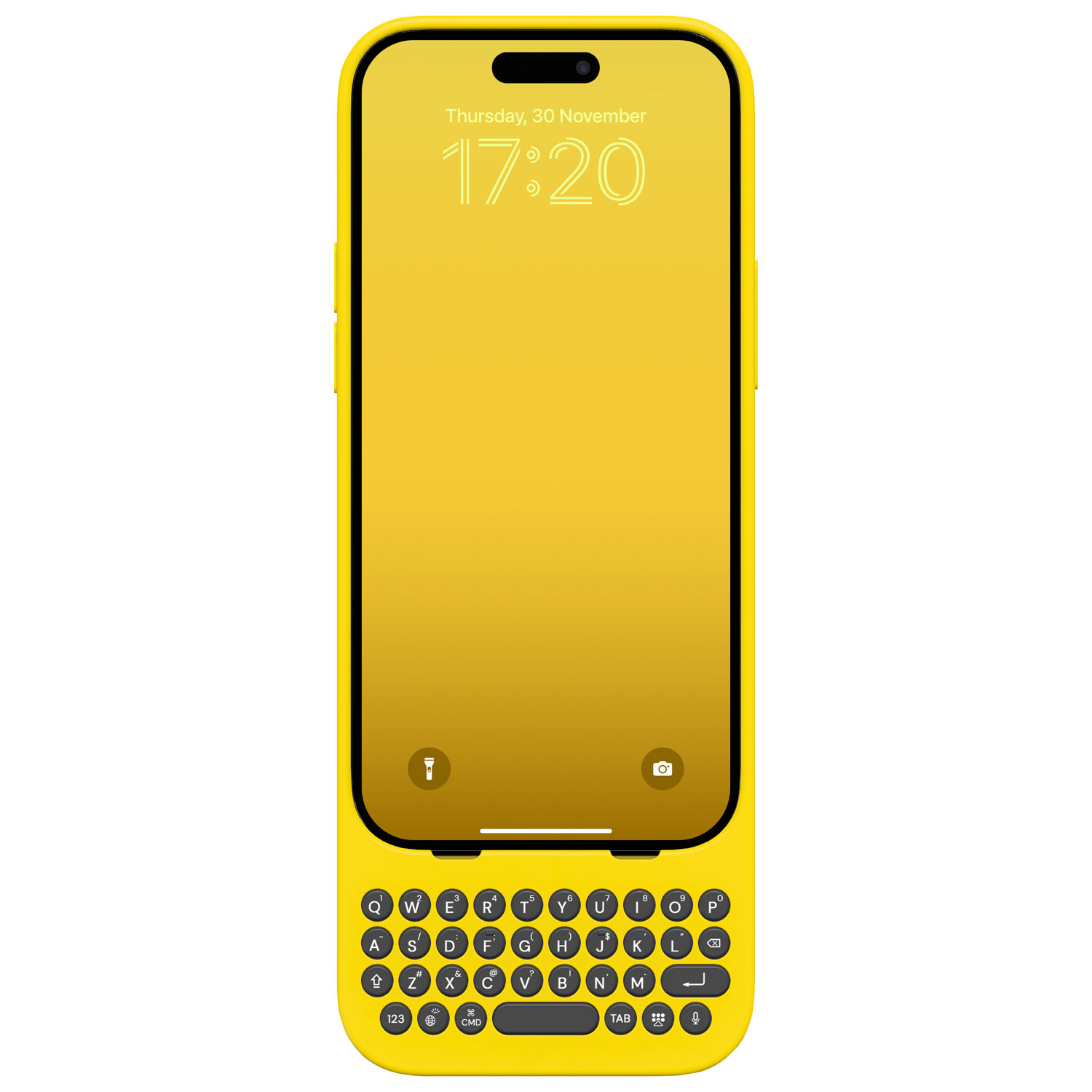 Clicks Keyboard Case for iPhone 15 Pro - BumbleBee