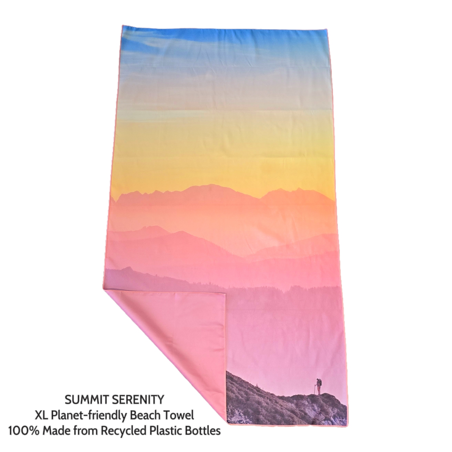 ROAM 100% Sustainable Eco-Friendly XL Beach Towel GRS Certified | Summit Serenity