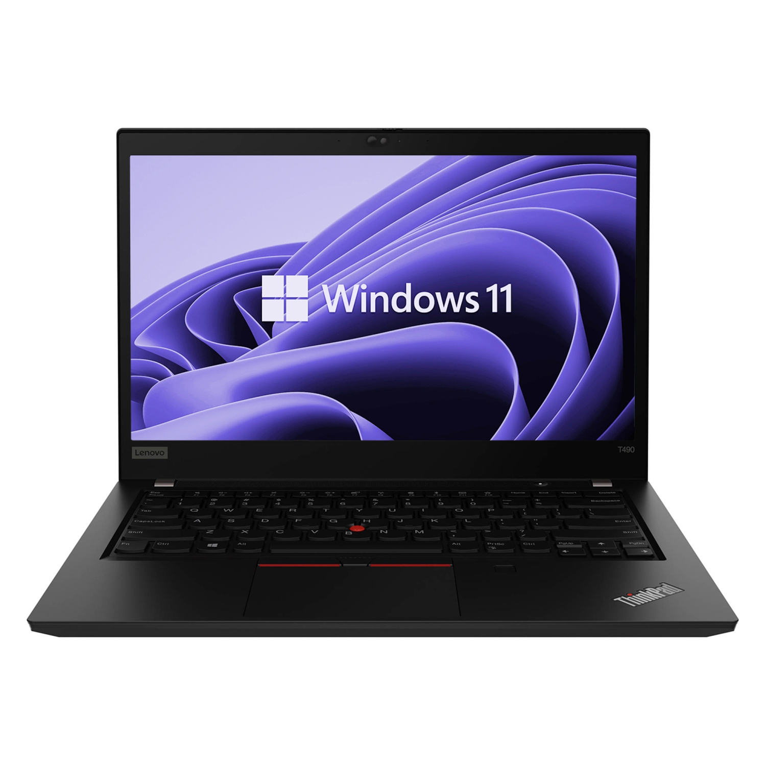 Remis à neuf - portable ThinkPad T490 Windows 11 Pro de Lenovo - Noir (écran HD intégrale 14&nbsp;po/Core i5 d'Intel - UC 8365U/RAM DDR4