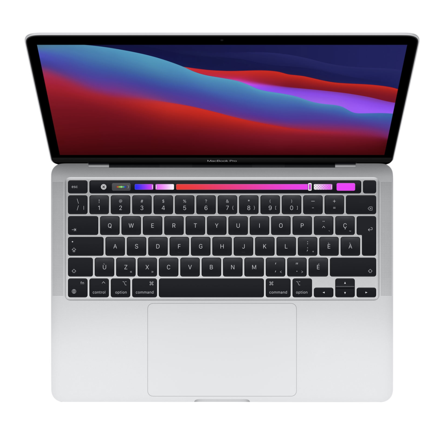 Boîte ouverte - MacBook Pro 13,3 po + Touch Bar Apple - Argenté (i5 2,0&nbsp;GHz Intel/SSD 1&nbsp;To/RAM 16&nbsp;Go) - clavier français