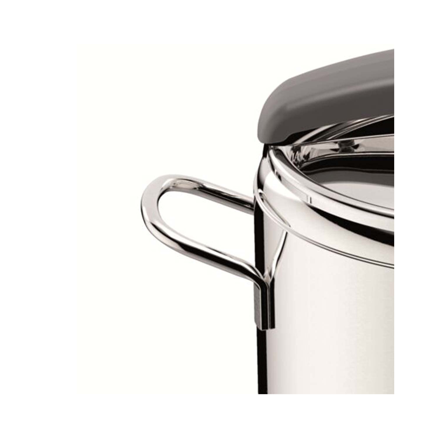 Lagostina Irradial Pressure Cooker Control Lagoeasy'Up, 7 L, 18/10 Stainless Steel, 22 cm