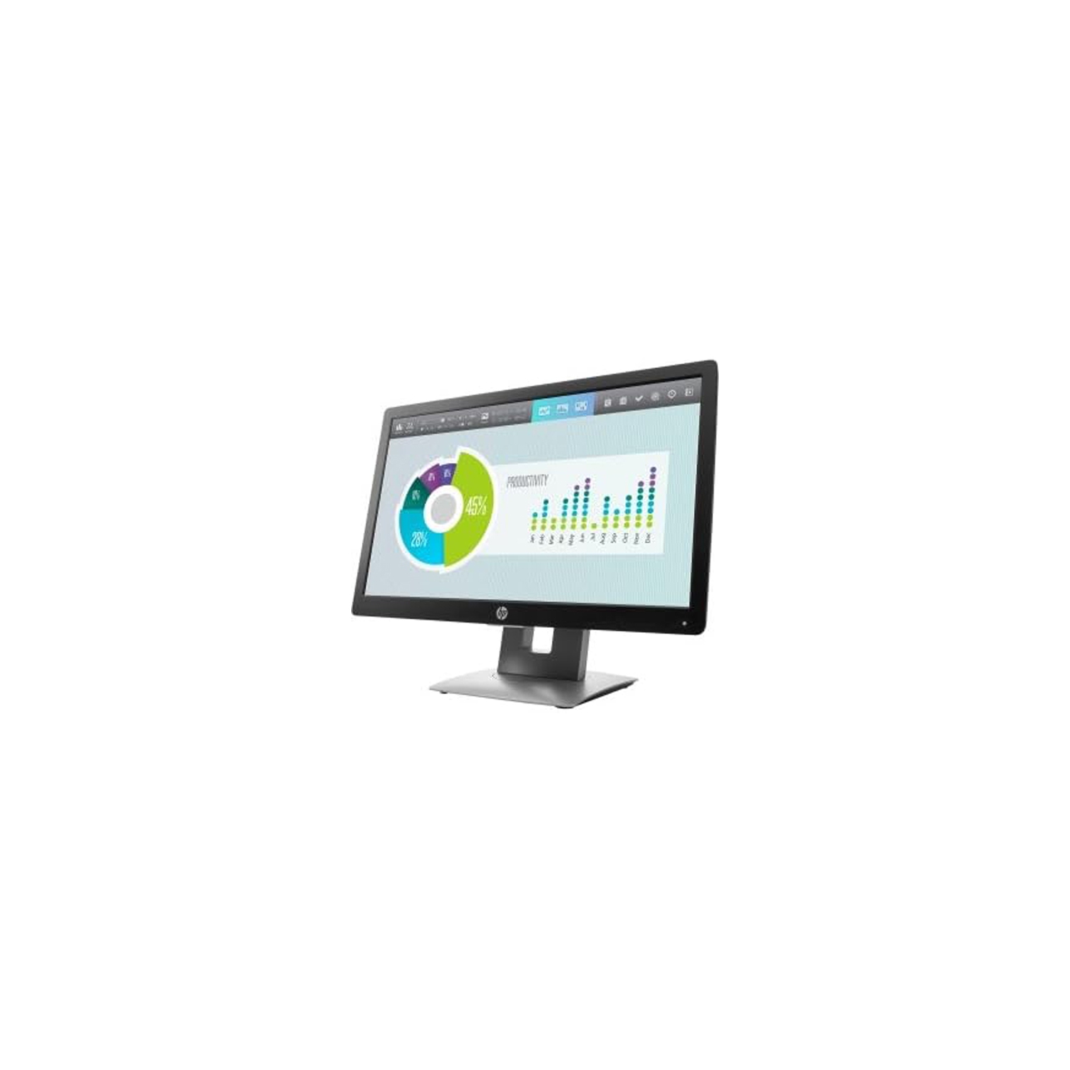 Moniteur IPS HD+ EliteDisplay de E202 20 po de HP avec ajustement ergonomique et concentrateur USB intégré