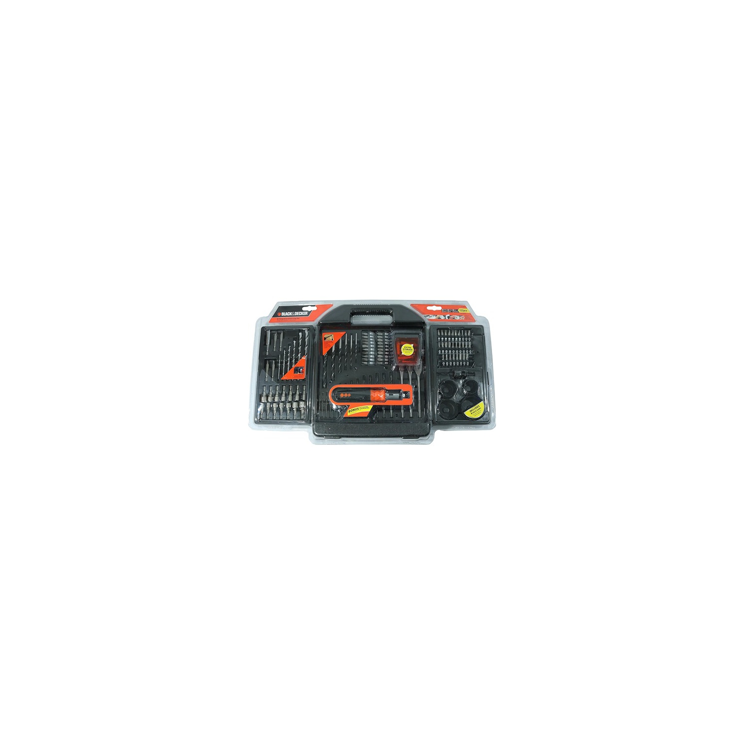 Perceuse et mèche Black & Decker, 71-622 V, 122 pièces