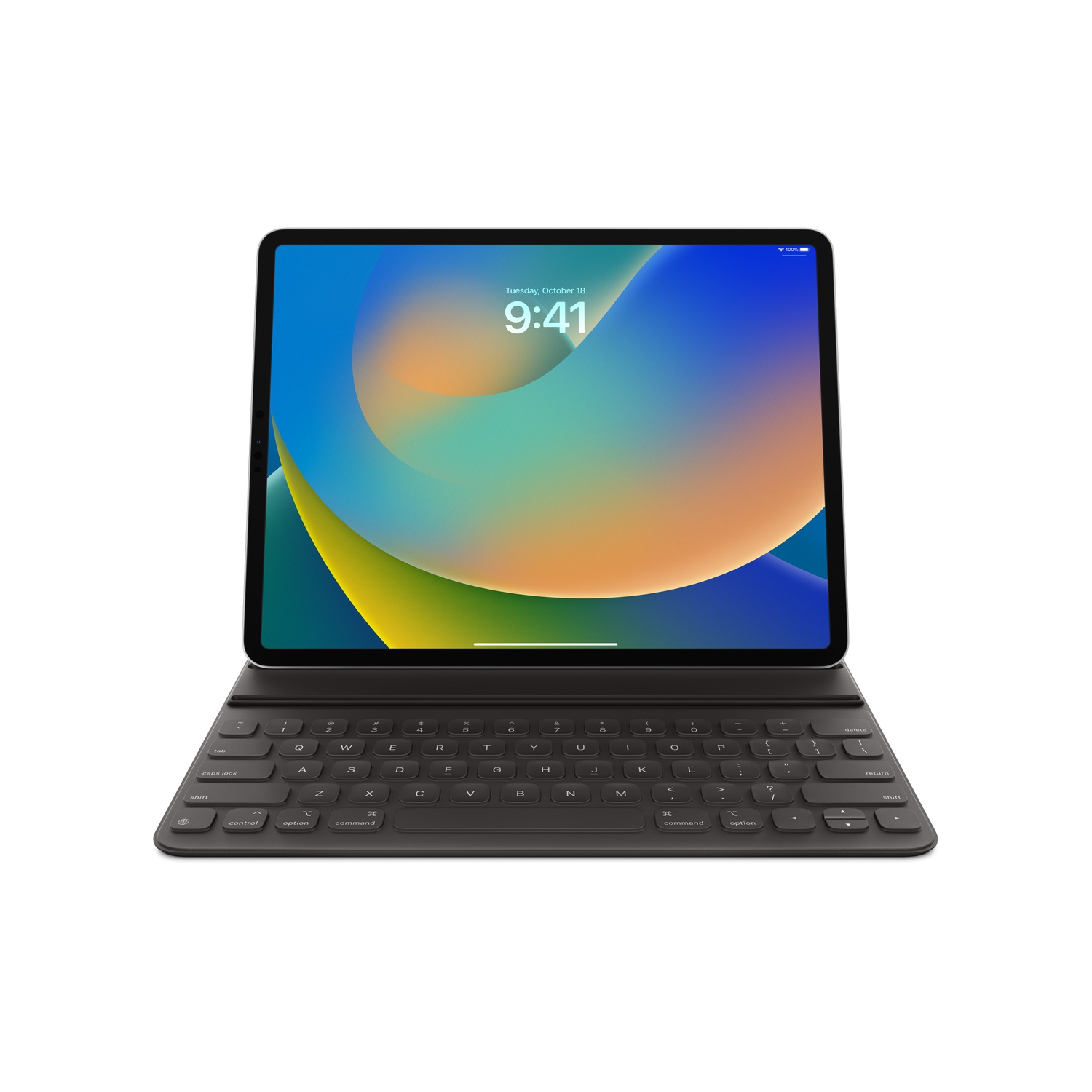 Refurbished - Apple Smart Keyboard Folio for iPad Pro 12.9" (6th/5th Gen) - Black - English