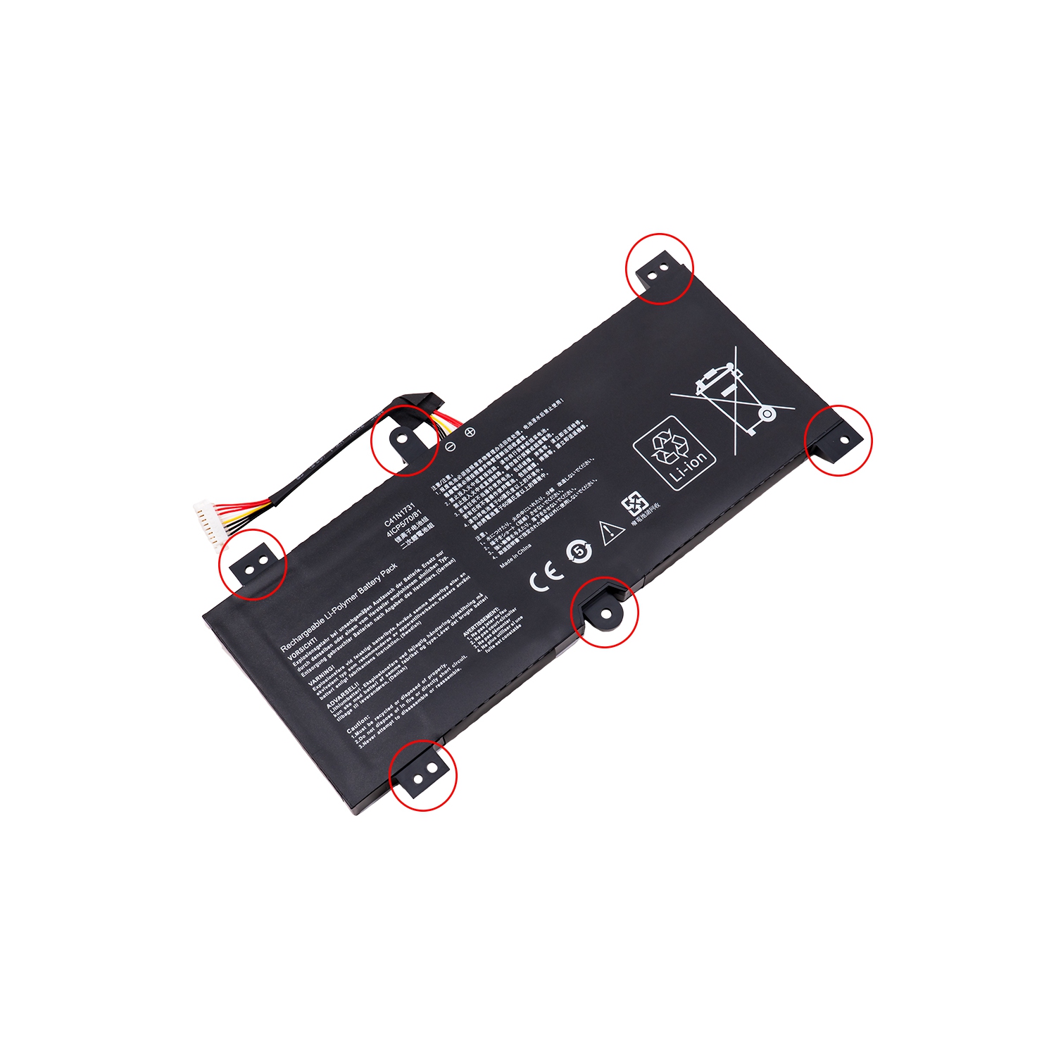 BATTDEPOT NEW 41N1731 C41PNJ5 C41POJ5 CA436981G Laptop Battery for Asus ROG Strix Scar II GL504 GL504GW GL504GS GL504GM GL504GV G515 G515GV G515GW