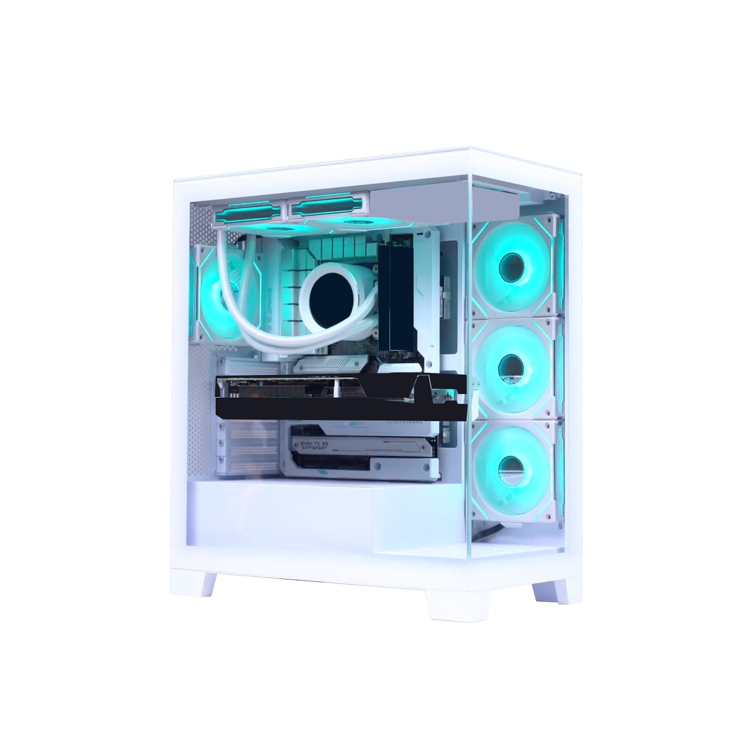 Zonic Gaming PC - Liquid Cooled Intel Core i7-12700K, GeForce RTX 4060, 32 DDR5 RAM, 1TB NVME SSD, Windows 11