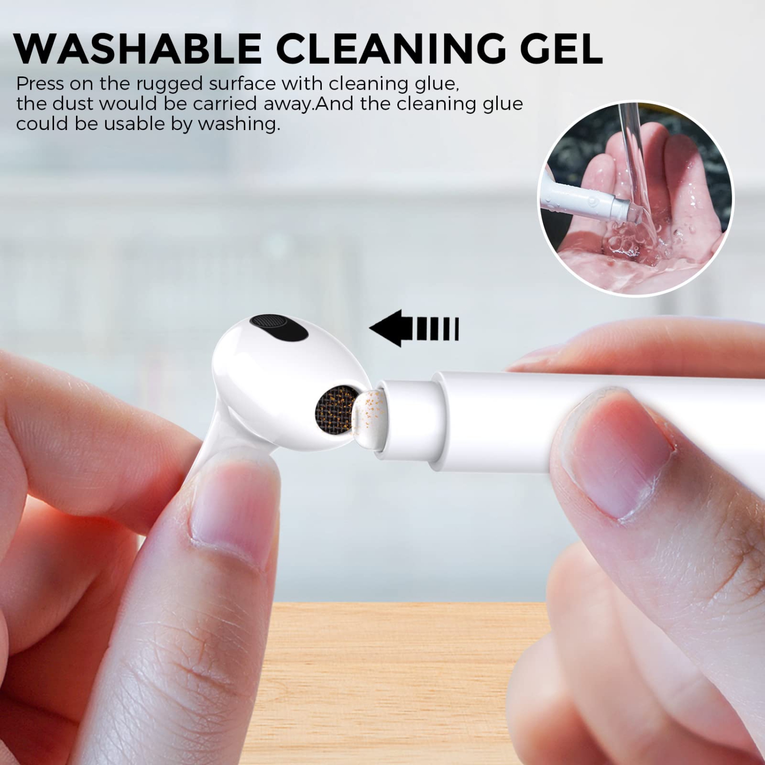 Cleaning Pen for Airpods Pro 2 3 Multi-Function Cleaner Kit Soft Brush for Bluetooth Earphones Case Cleaning Pen Set Tool for Lego Huawei Samsung Mi