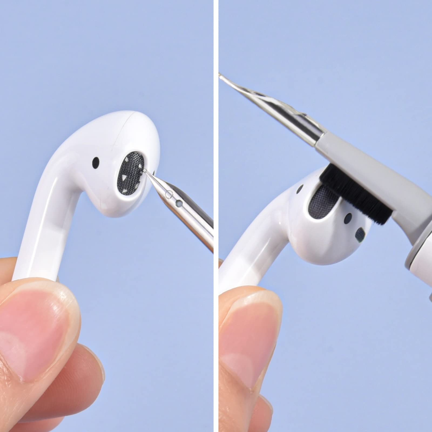 Airpod Cleaner Kit- Earbuds Cleaning Kit Pen Multi-Function iPhone Airpods Cleaning Putty Tool, Remove Ear Wax Dirt from Earbud Headphones Airpods