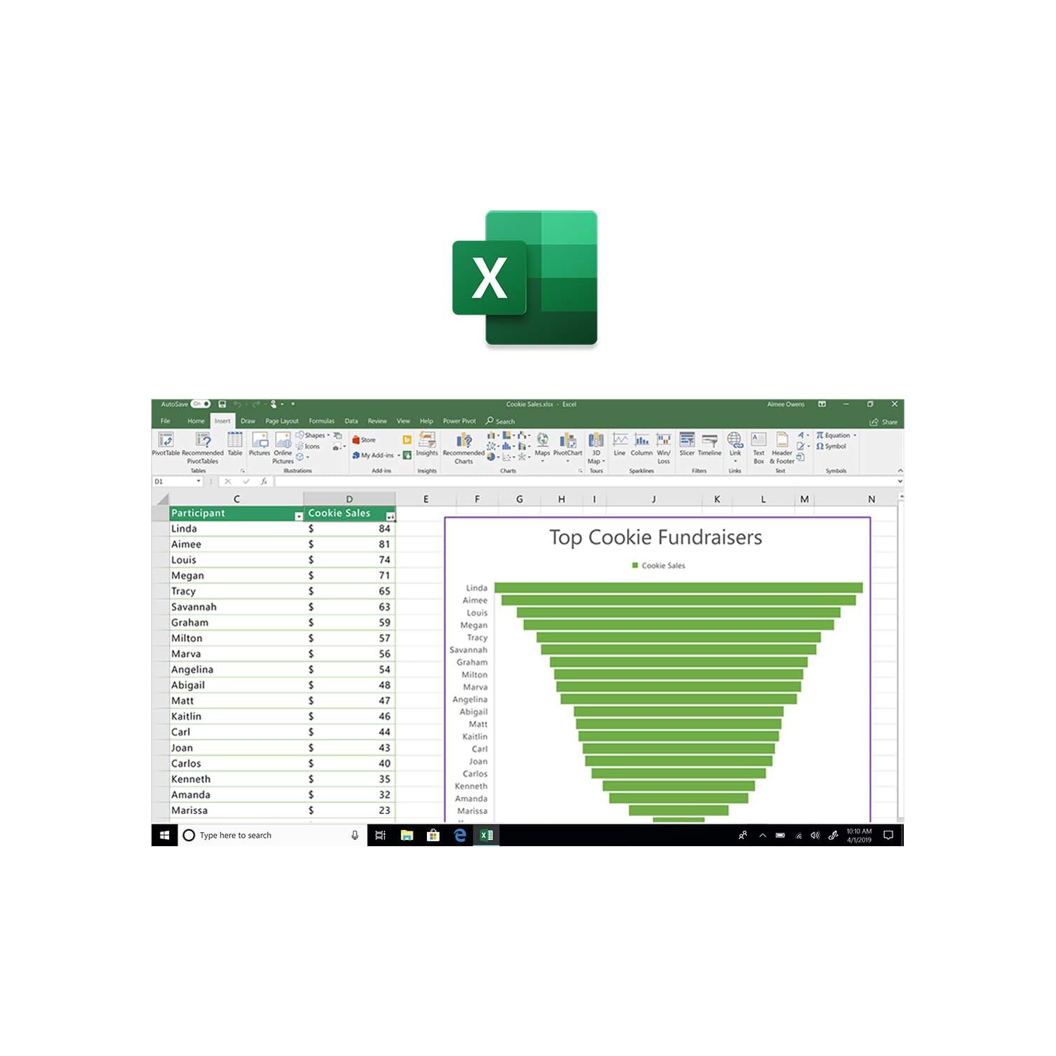 Microsoft Office famille et Étudiant 2019 | achat unique, 1 personne | Carte-clé PC/Mac