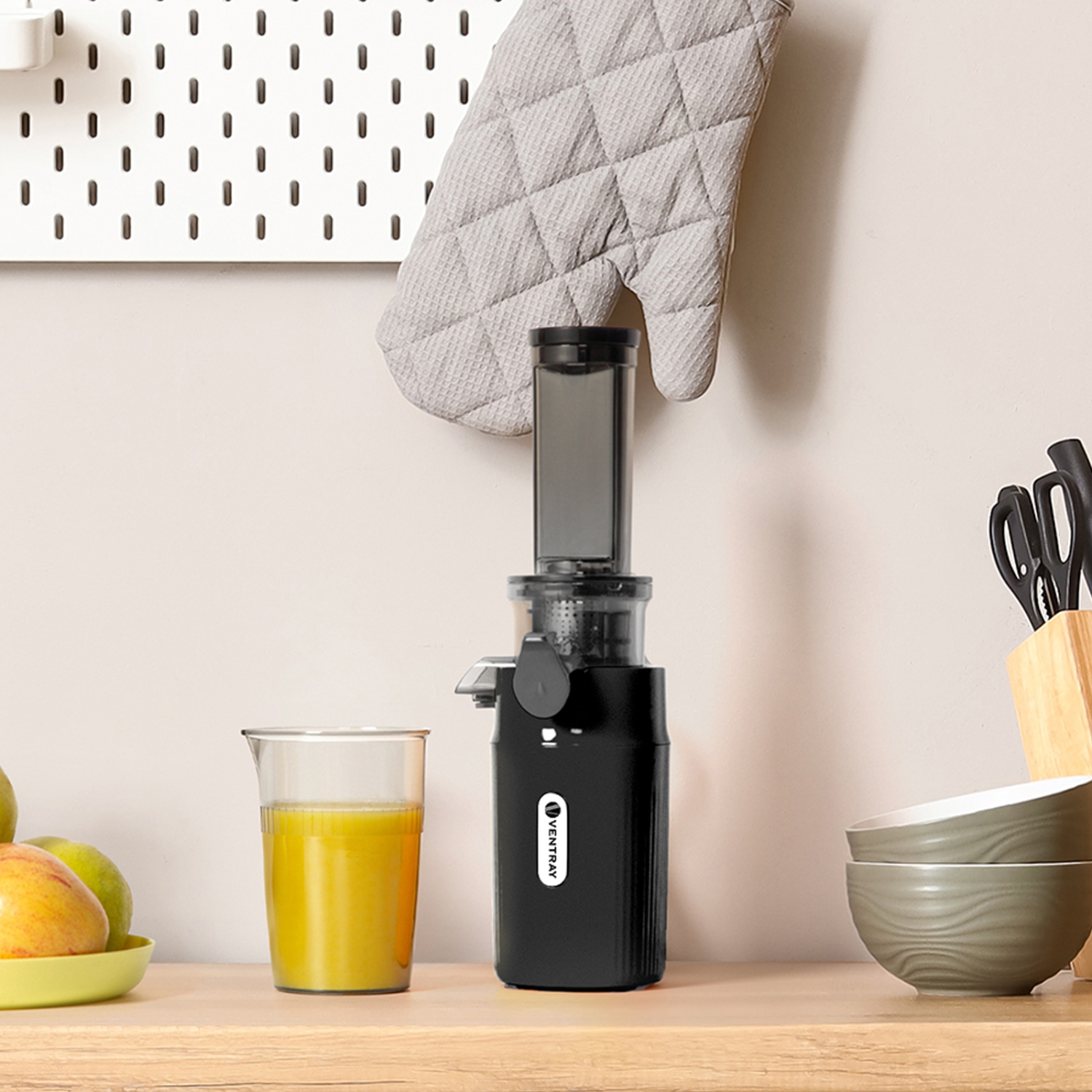 Centrifugeuse Ginnie de Ventray Essential, compact et lent, riche en nutriments, meilleur cadeau pour la famille