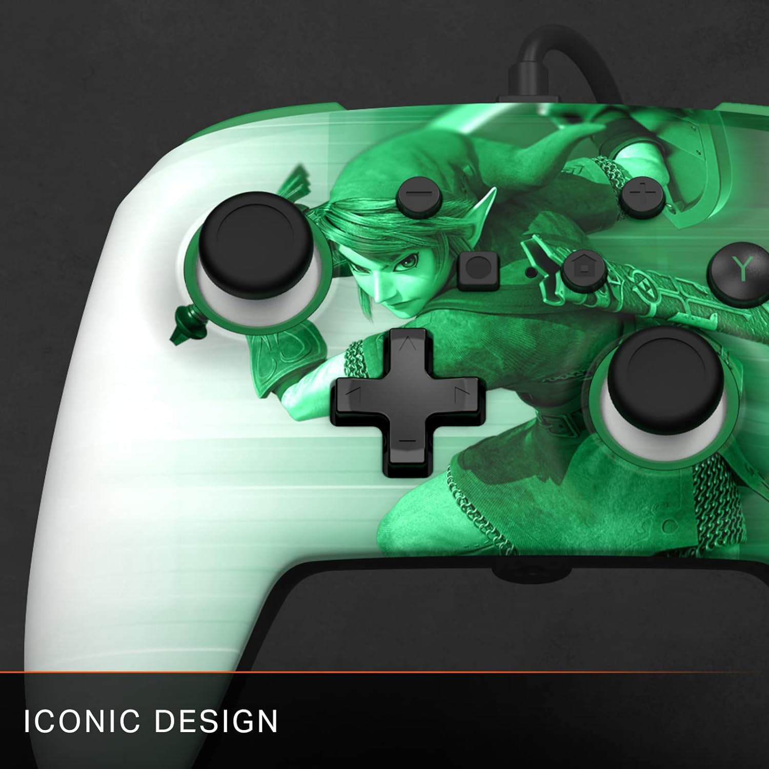 Open Box - PowerA Enhanced Wired Controller for Nintendo Switch - Heroic Link